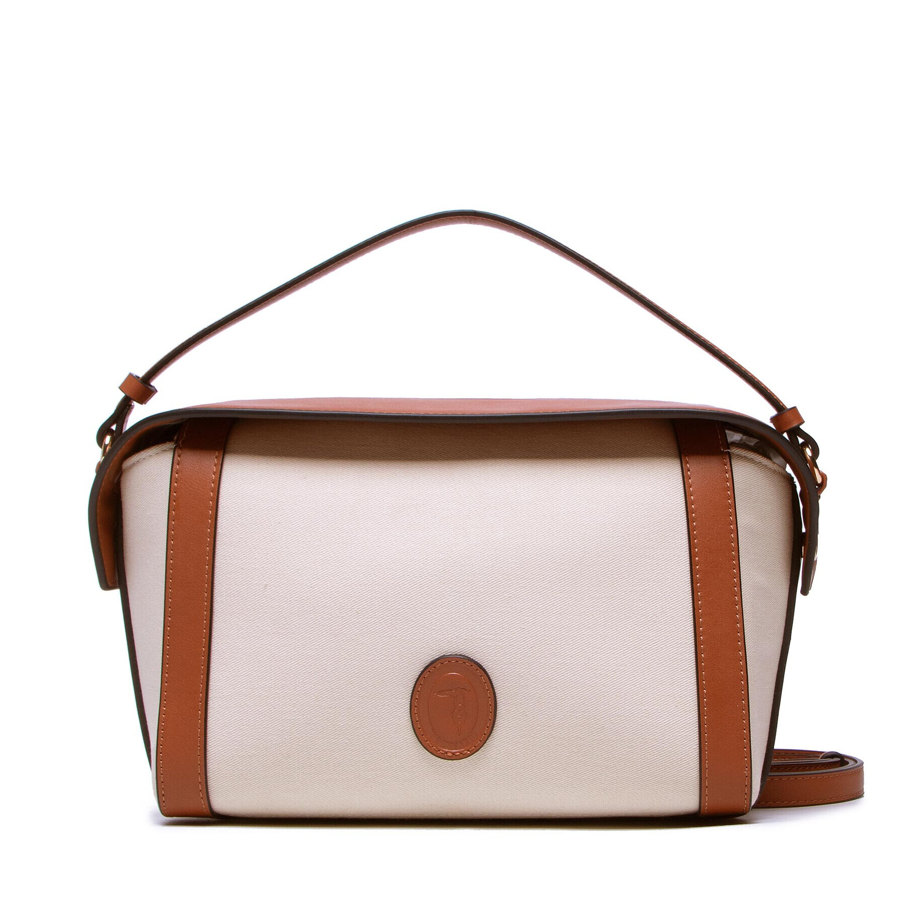 Trussardi Kabelka Aster Crossbody Md 75B01300 Béžová - Pepit.cz