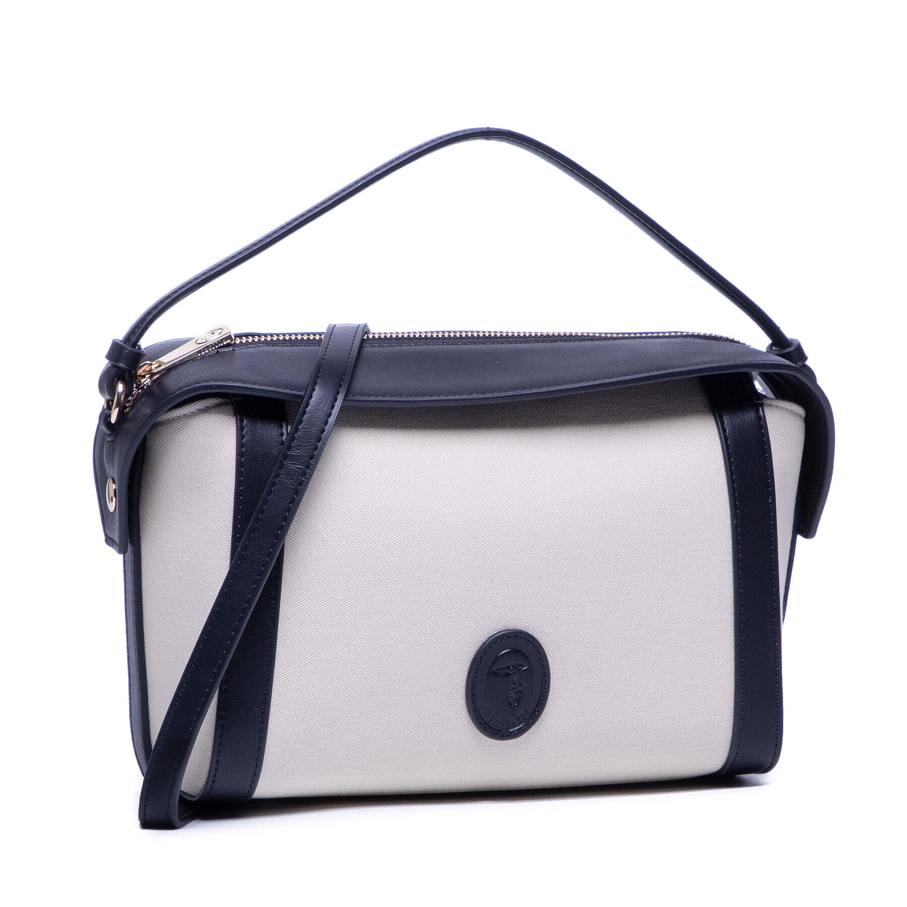 Trussardi Kabelka Aster Crossbody Md 75B01300 Béžová - Pepit.cz