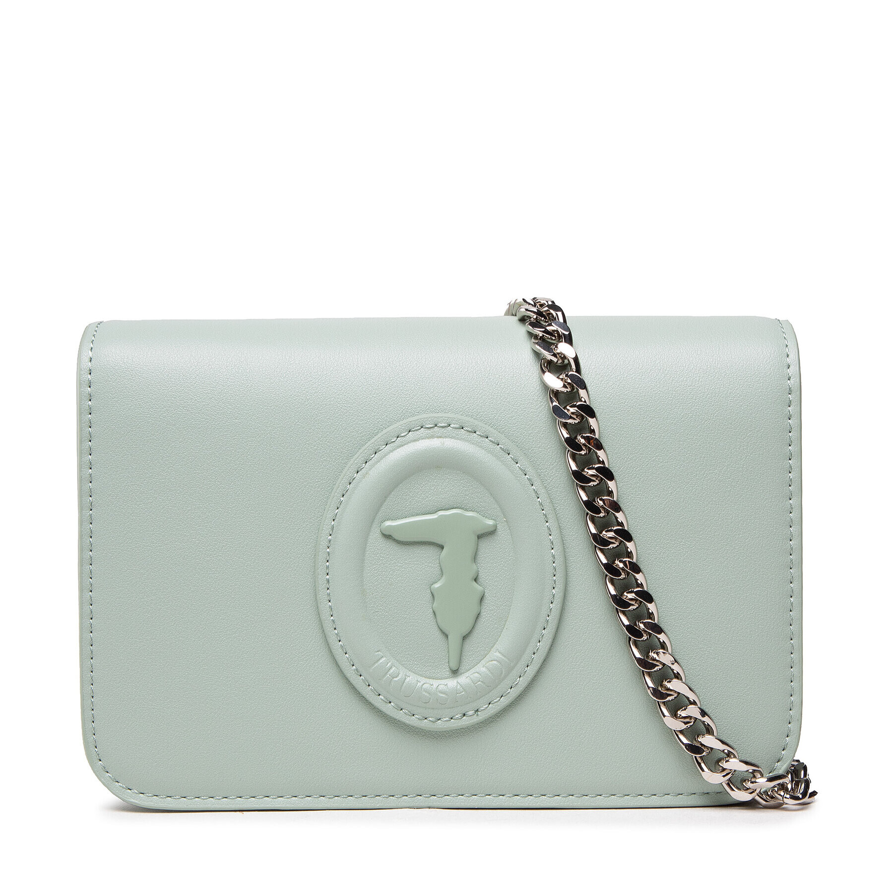 Trussardi Kabelka Blossom Clutch 1 75B01076 Zelená - Pepit.cz