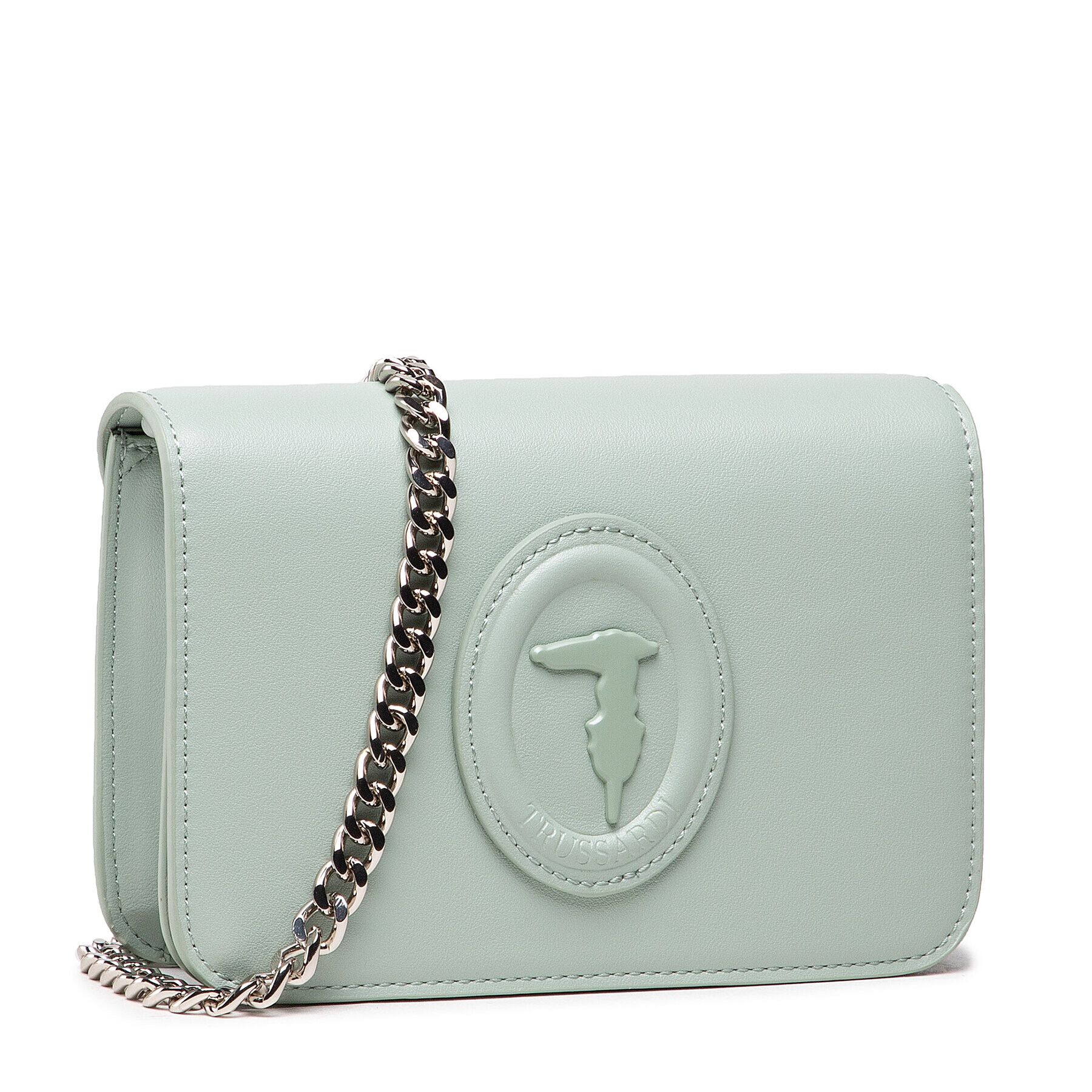 Trussardi Kabelka Blossom Clutch 1 75B01076 Zelená - Pepit.cz