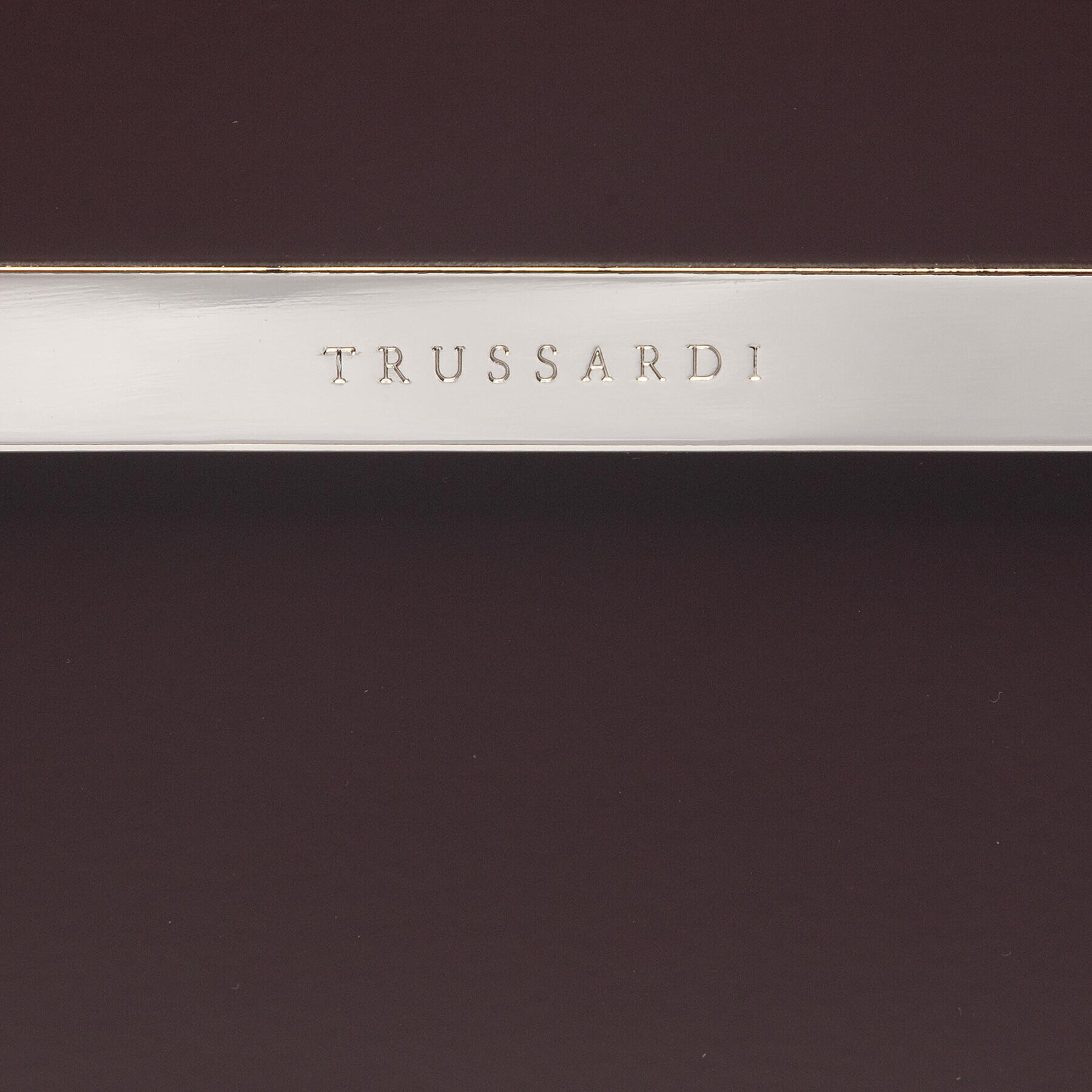 Trussardi Kabelka Galena Top Handle 75B01383 Bordó - Pepit.cz