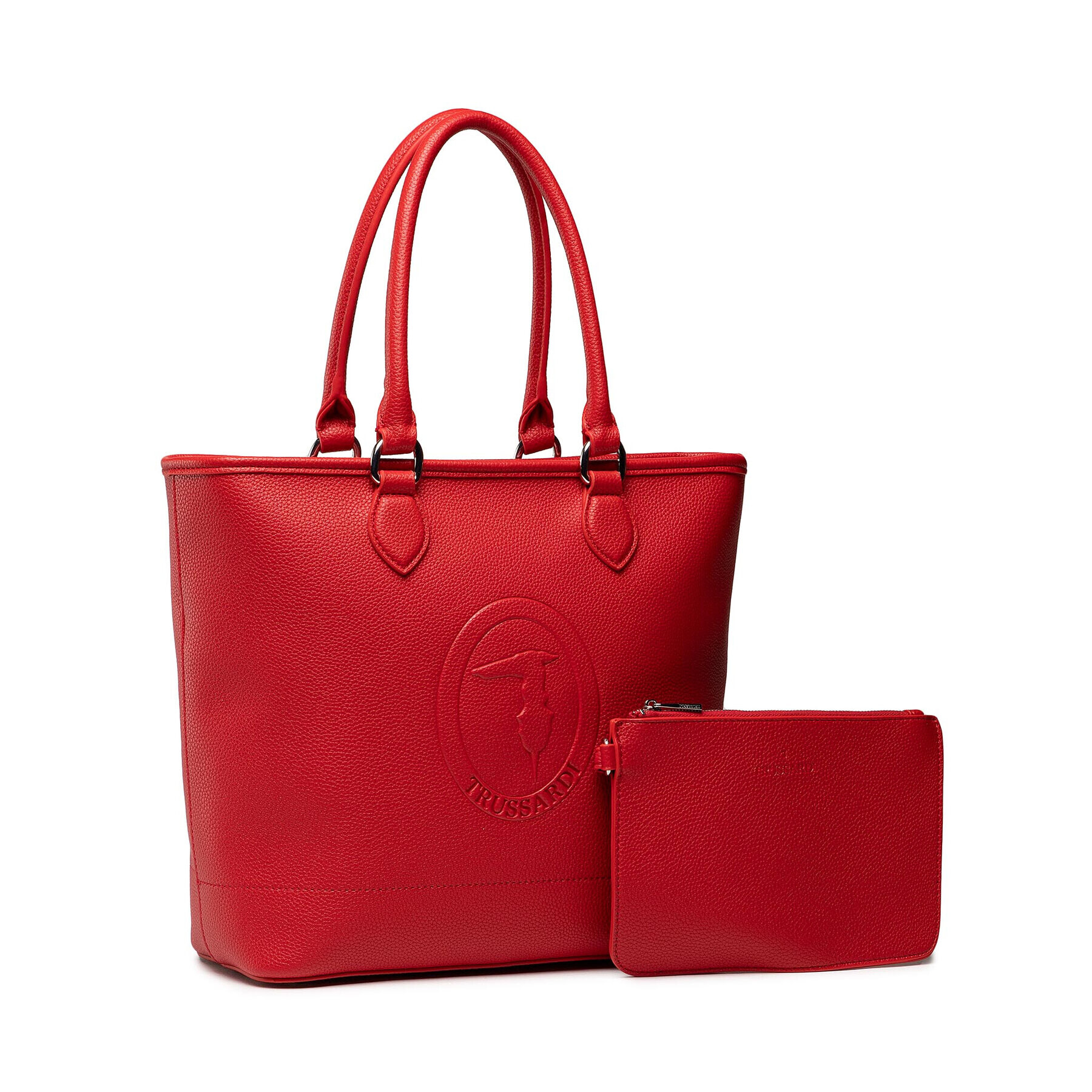 Trussardi Kabelka Iris Shopper 75B01194 Červená - Pepit.cz