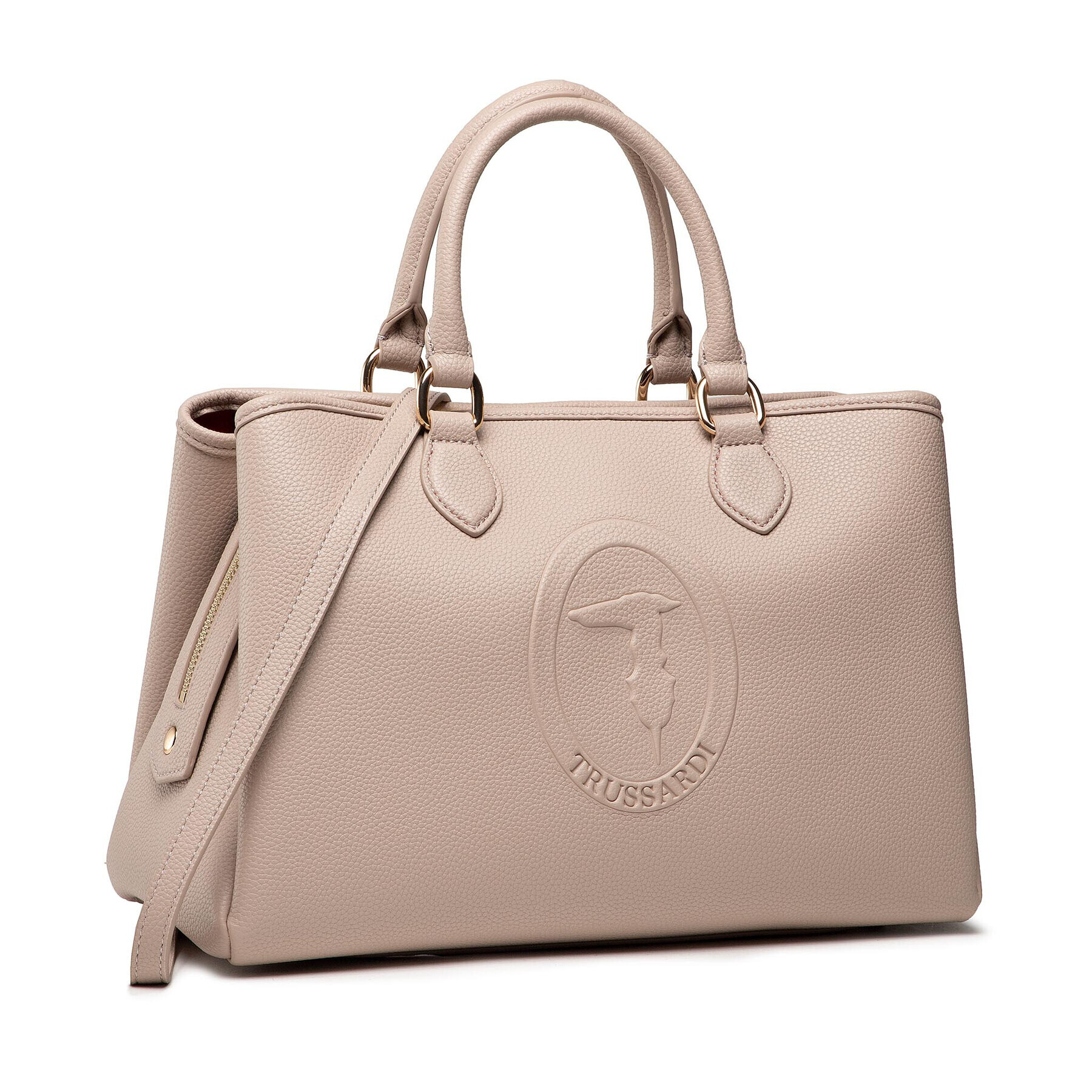 Trussardi Kabelka Iris Tote Md 75B01097 Béžová - Pepit.cz