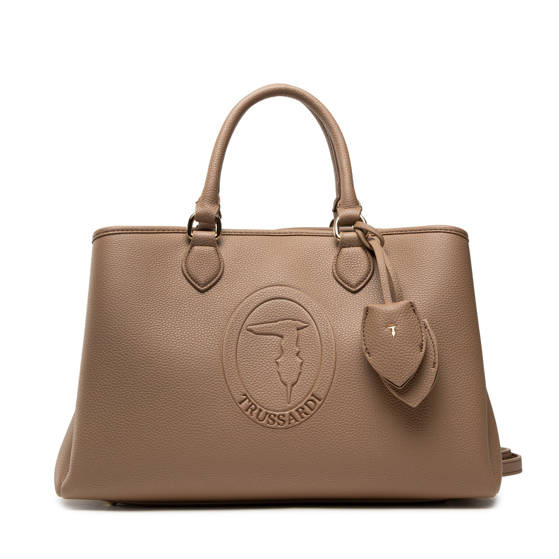 Trussardi Kabelka Iris Tote Md 75B01097 Hnědá - Pepit.cz