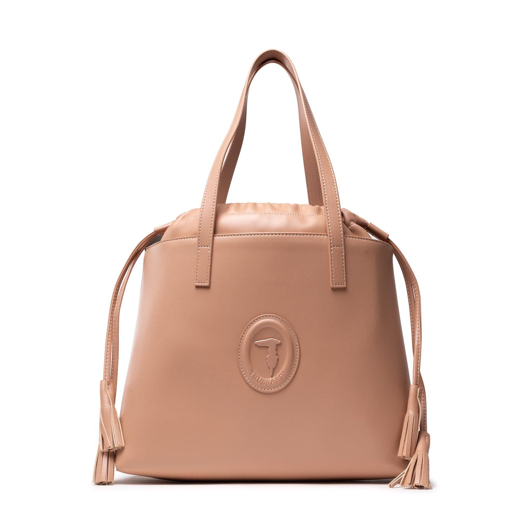 Trussardi Kabelka Jolie Shopper Md Smooth 75B01160 Béžová - Pepit.cz