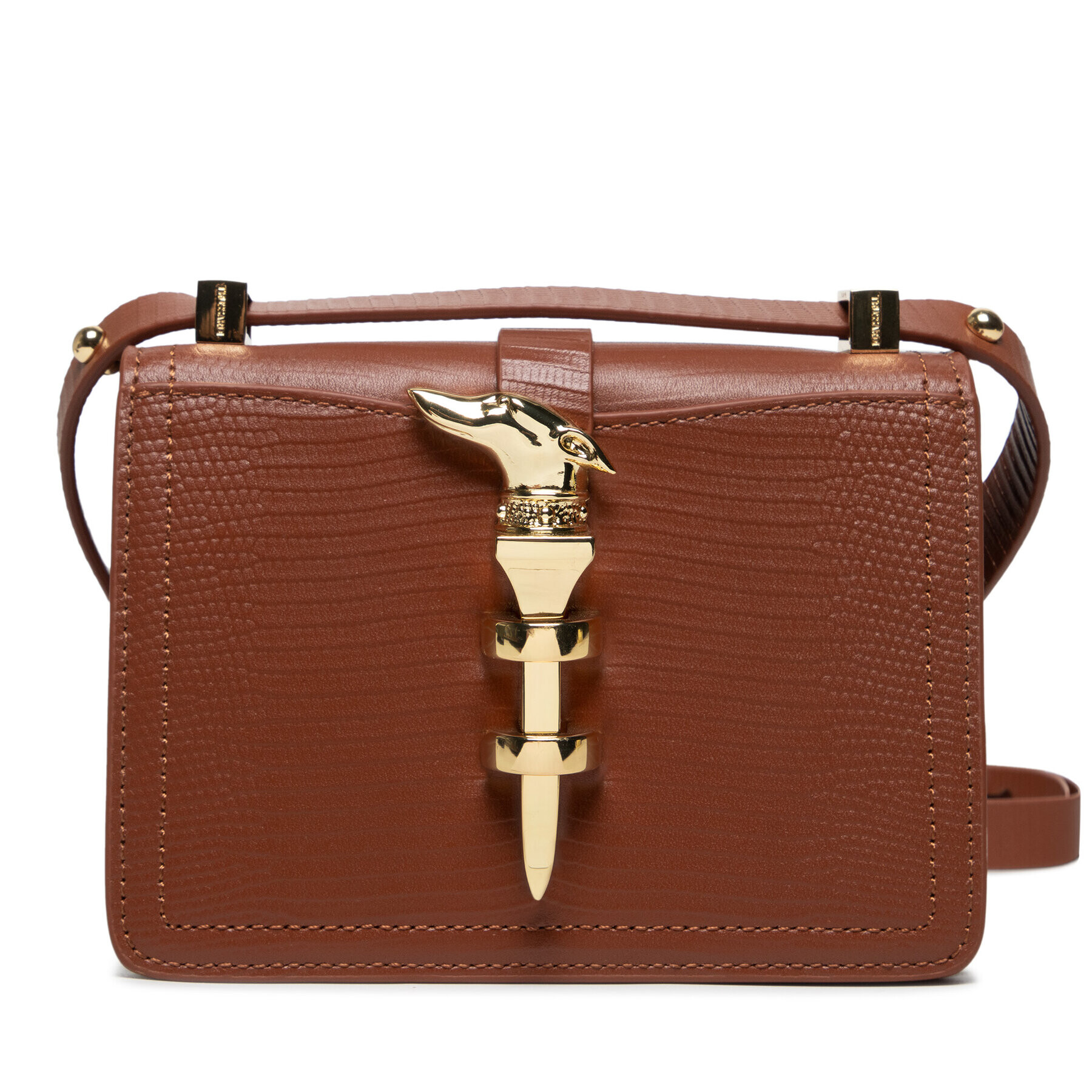 Trussardi Kabelka Leila Crossbody Mini 75B01200 Hnědá - Pepit.cz