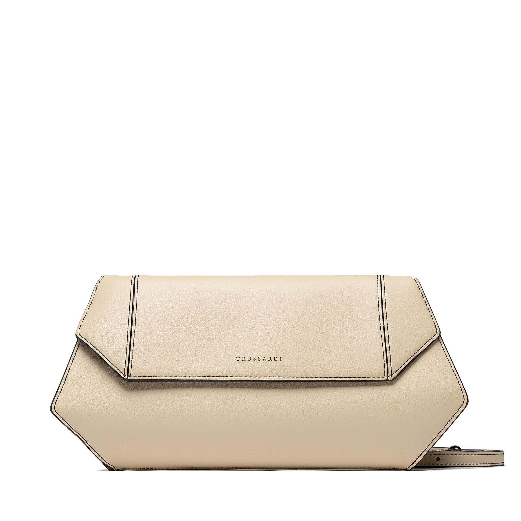 Trussardi Kabelka Sagaria Clutch 75B01405 Béžová - Pepit.cz