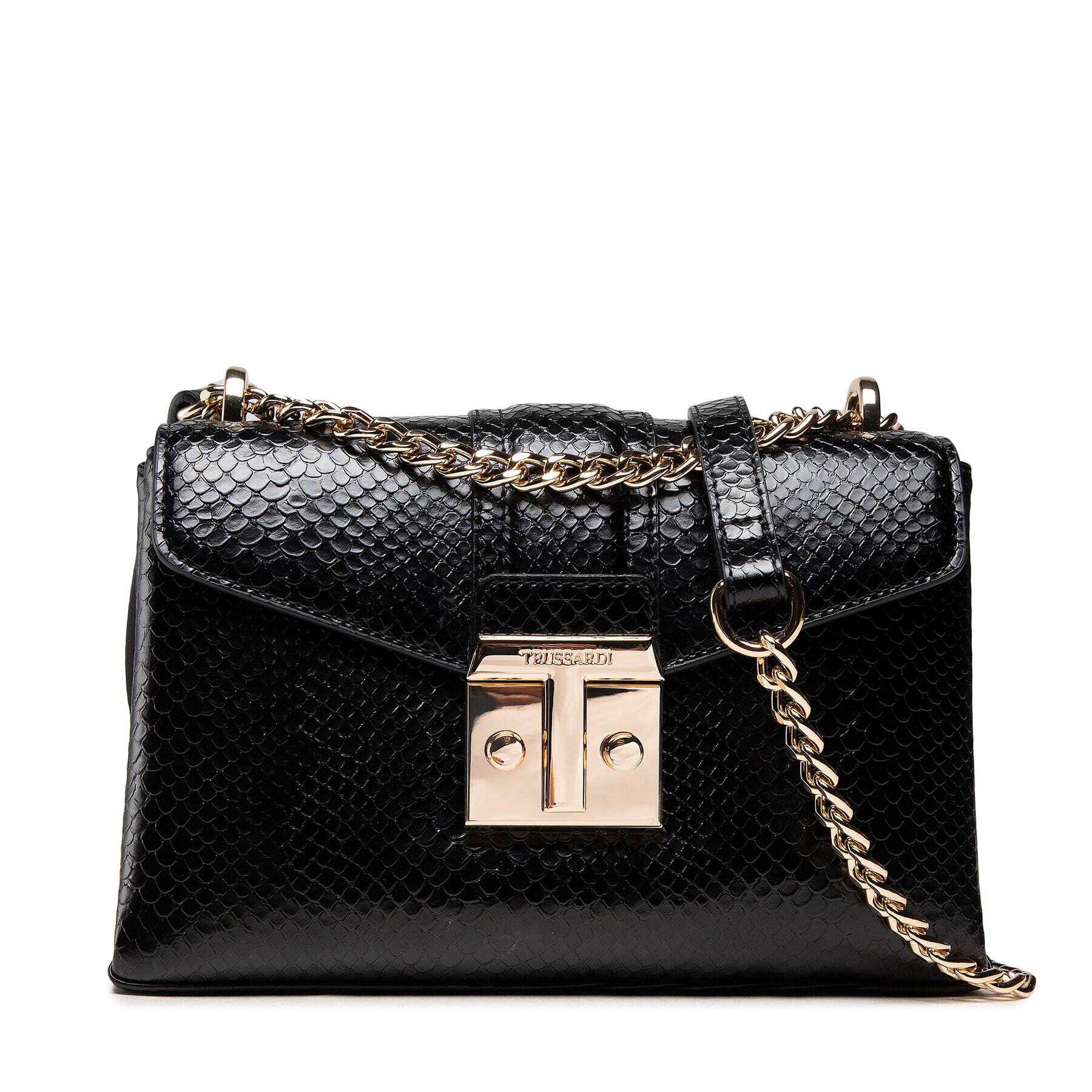 Trussardi Kabelka Tulip Flap 75B01110 Černá - Pepit.cz