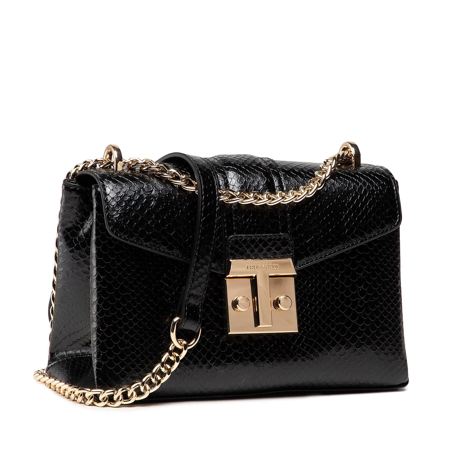 Trussardi Kabelka Tulip Flap 75B01110 Černá - Pepit.cz