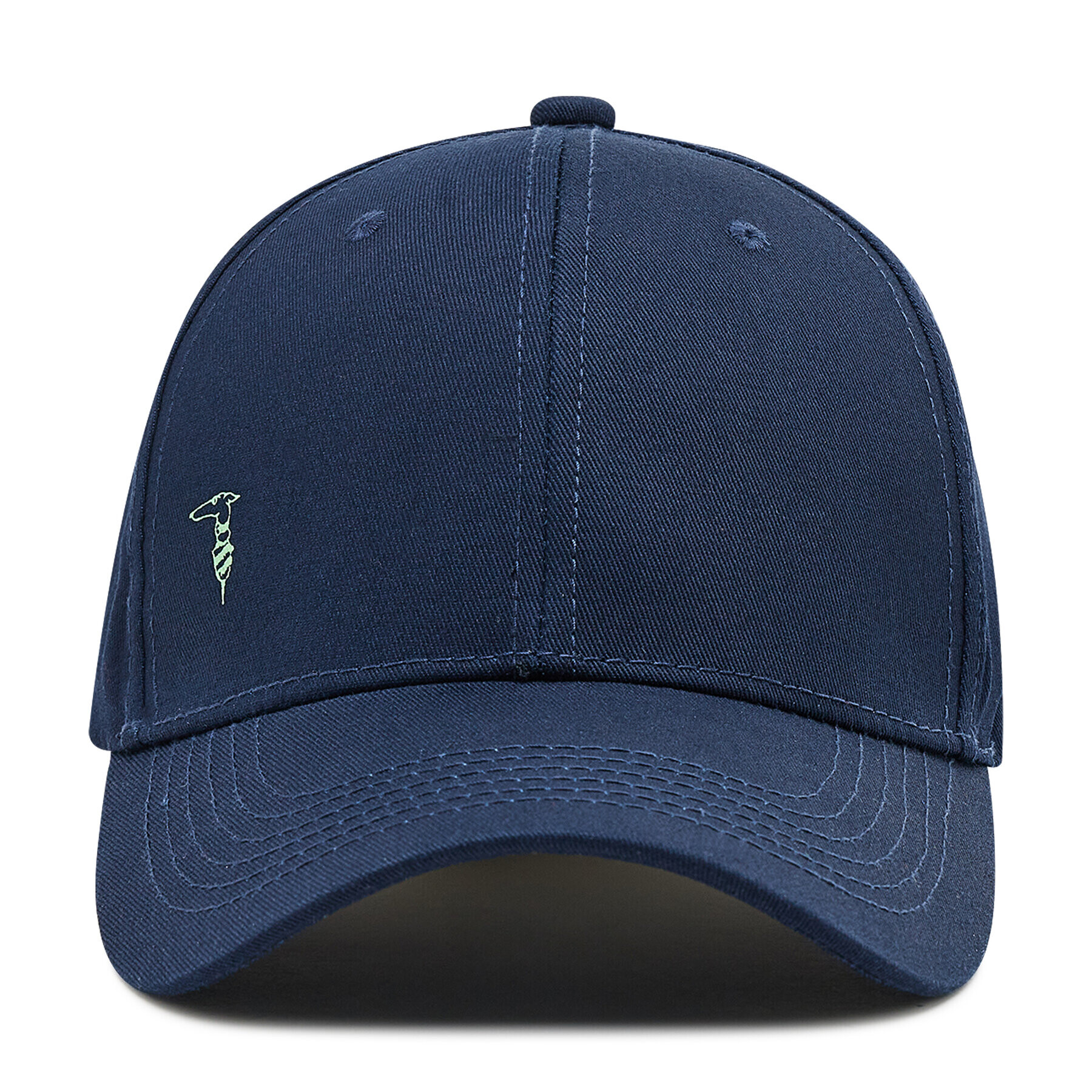 Trussardi Kšiltovka Baseball Hat Greyhound Logo 57Z00254 Tmavomodrá - Pepit.cz