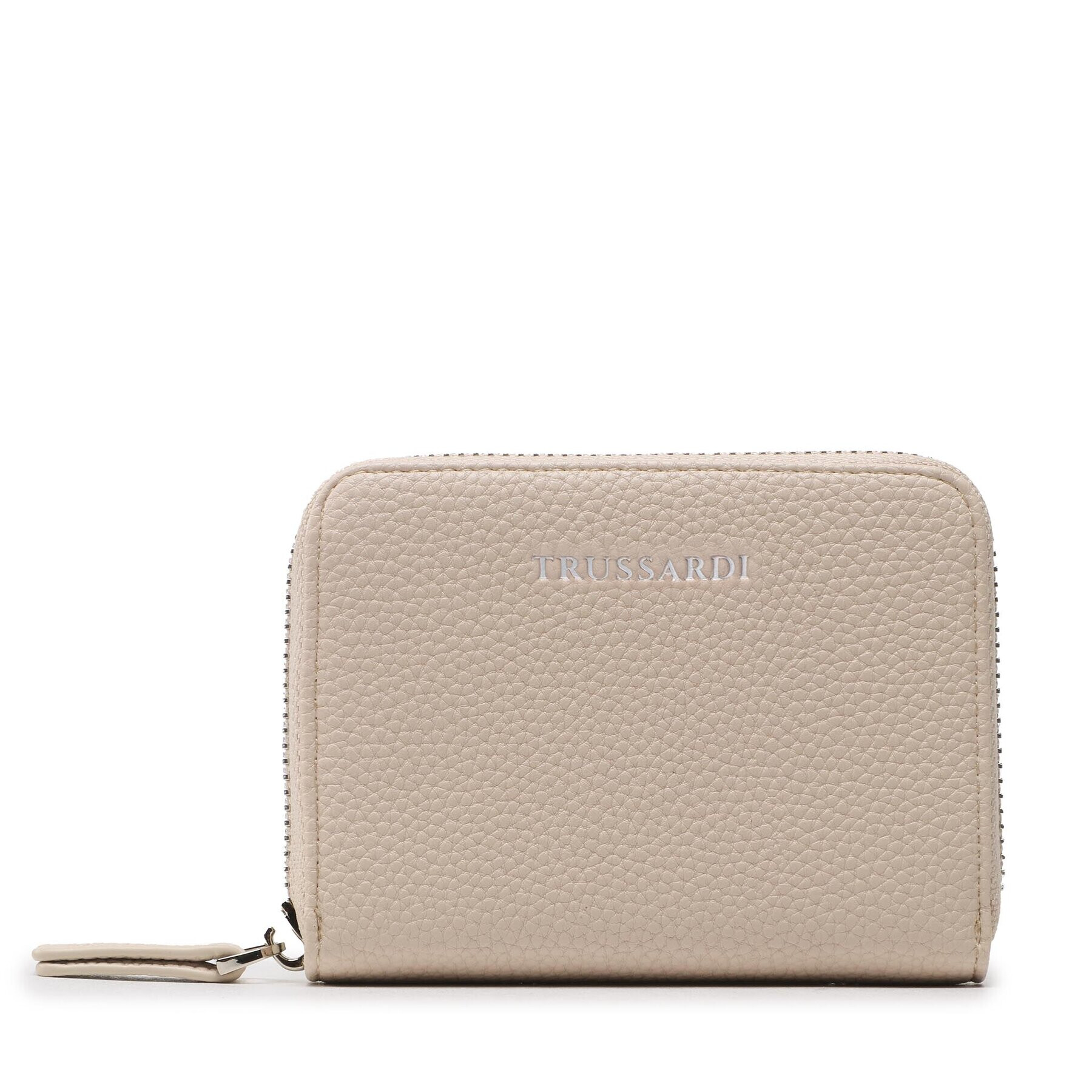 Trussardi Malá dámská peněženka Nadir Zip Around Sm 75W00410 Béžová - Pepit.cz