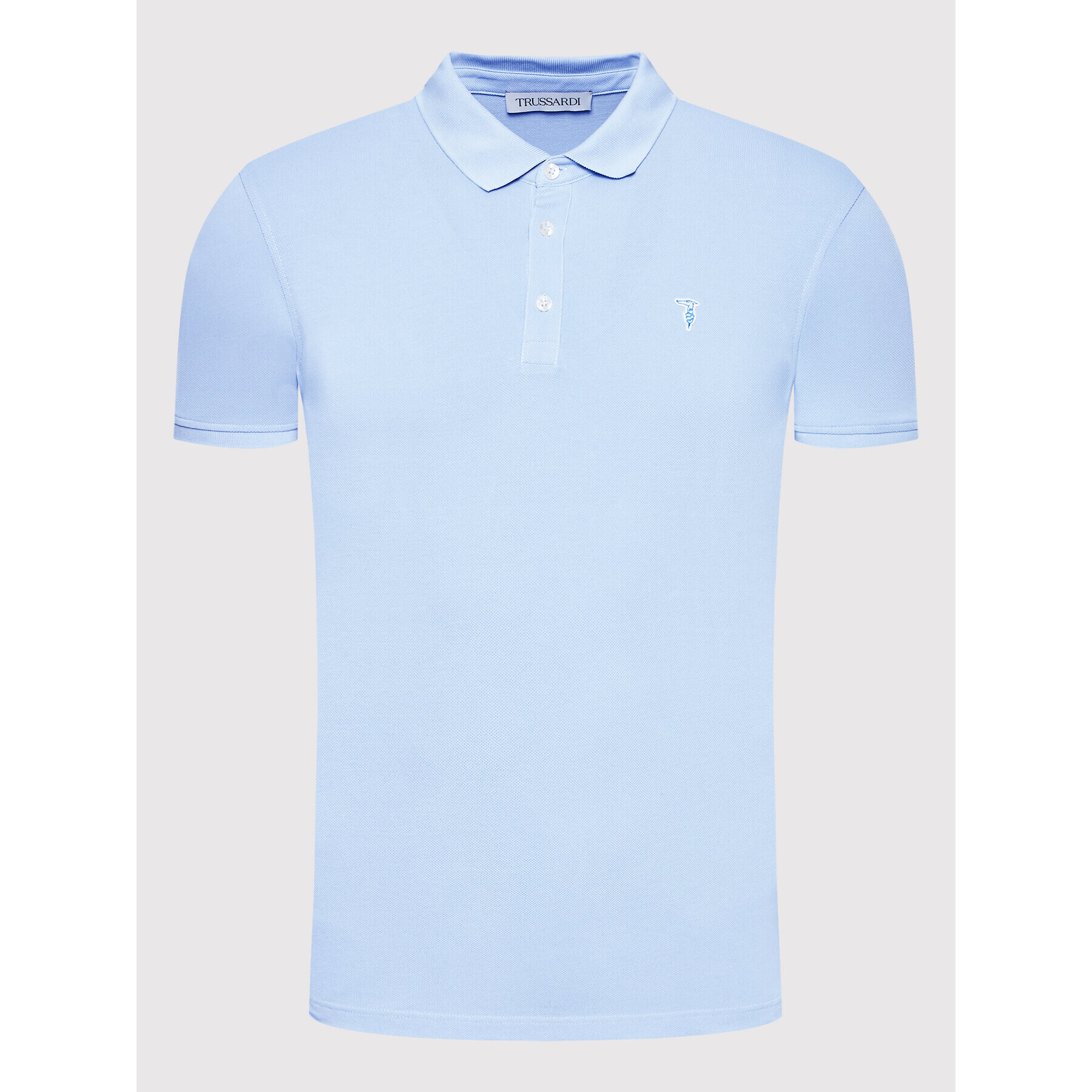 Trussardi Polokošile 52T00597 Modrá Regular Fit - Pepit.cz