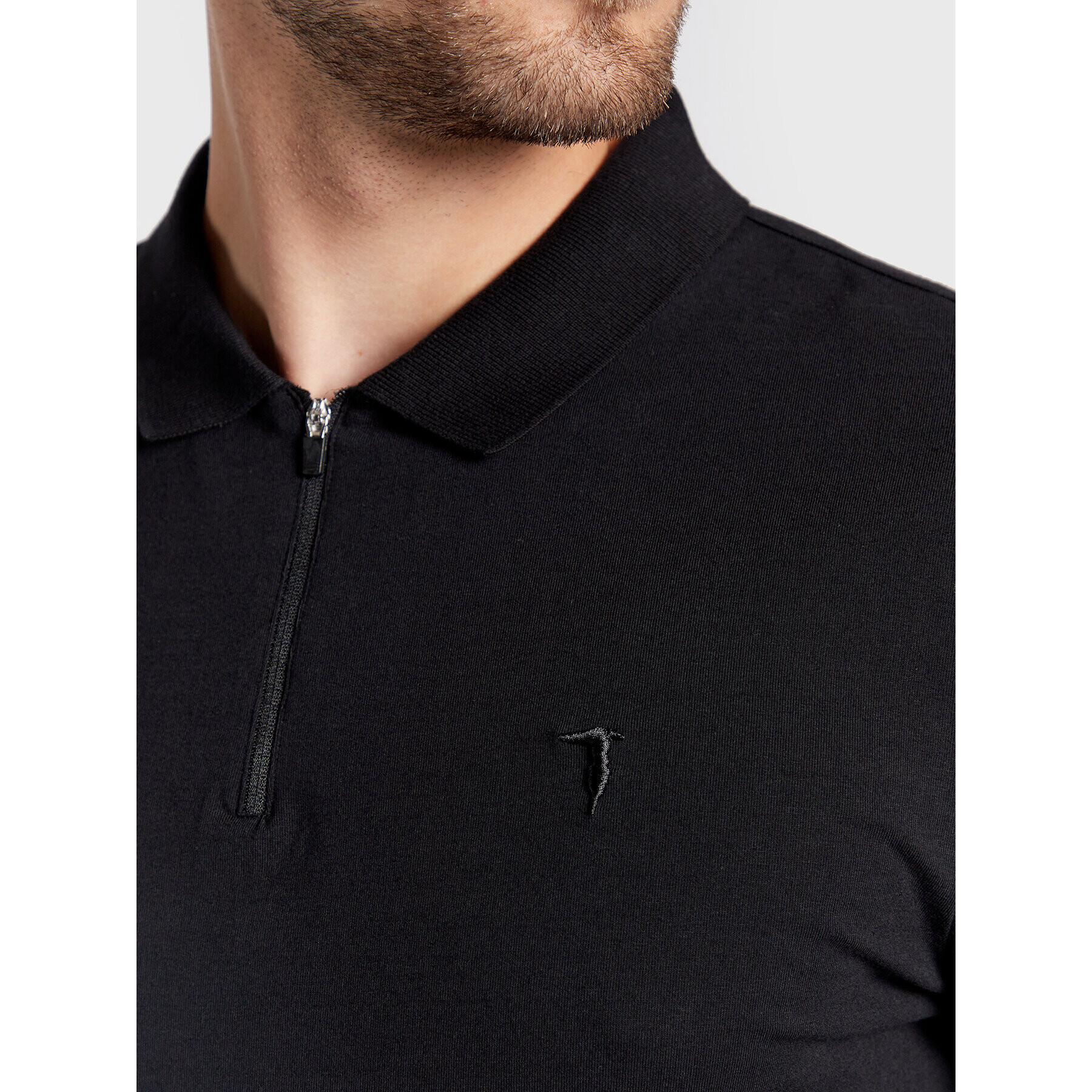 Trussardi Polokošile 52T00640 Černá Regular Fit - Pepit.cz