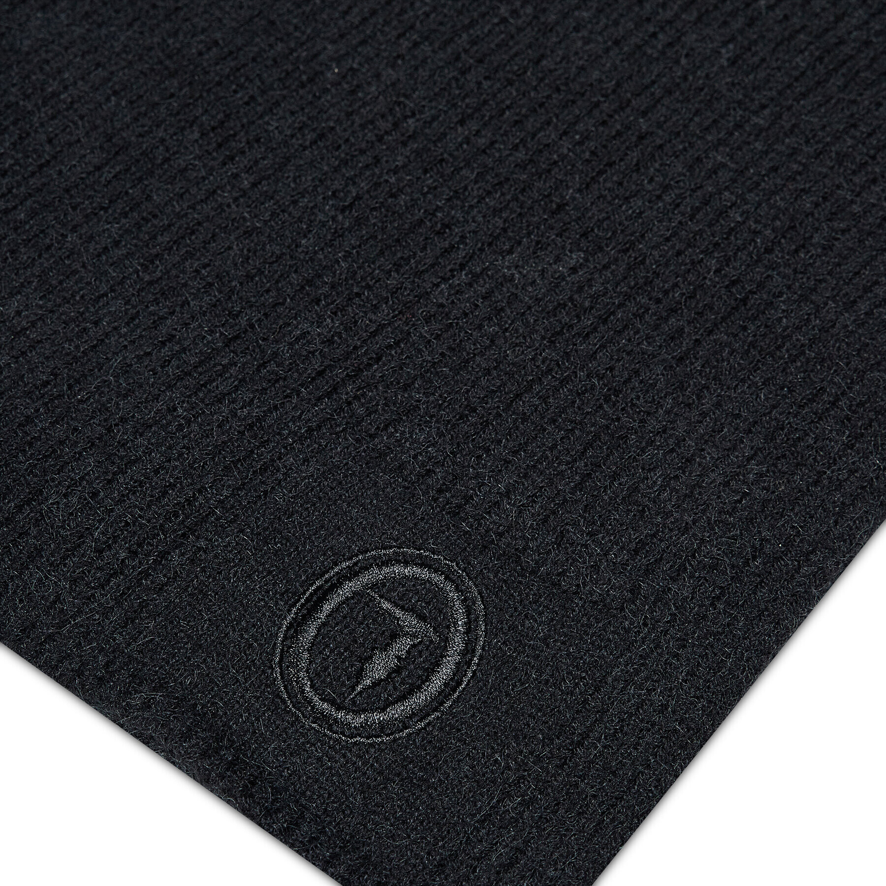 Trussardi Sada čepice a šál Kit Beanie Scarf Logo Jacquard 57Y00004 Černá - Pepit.cz