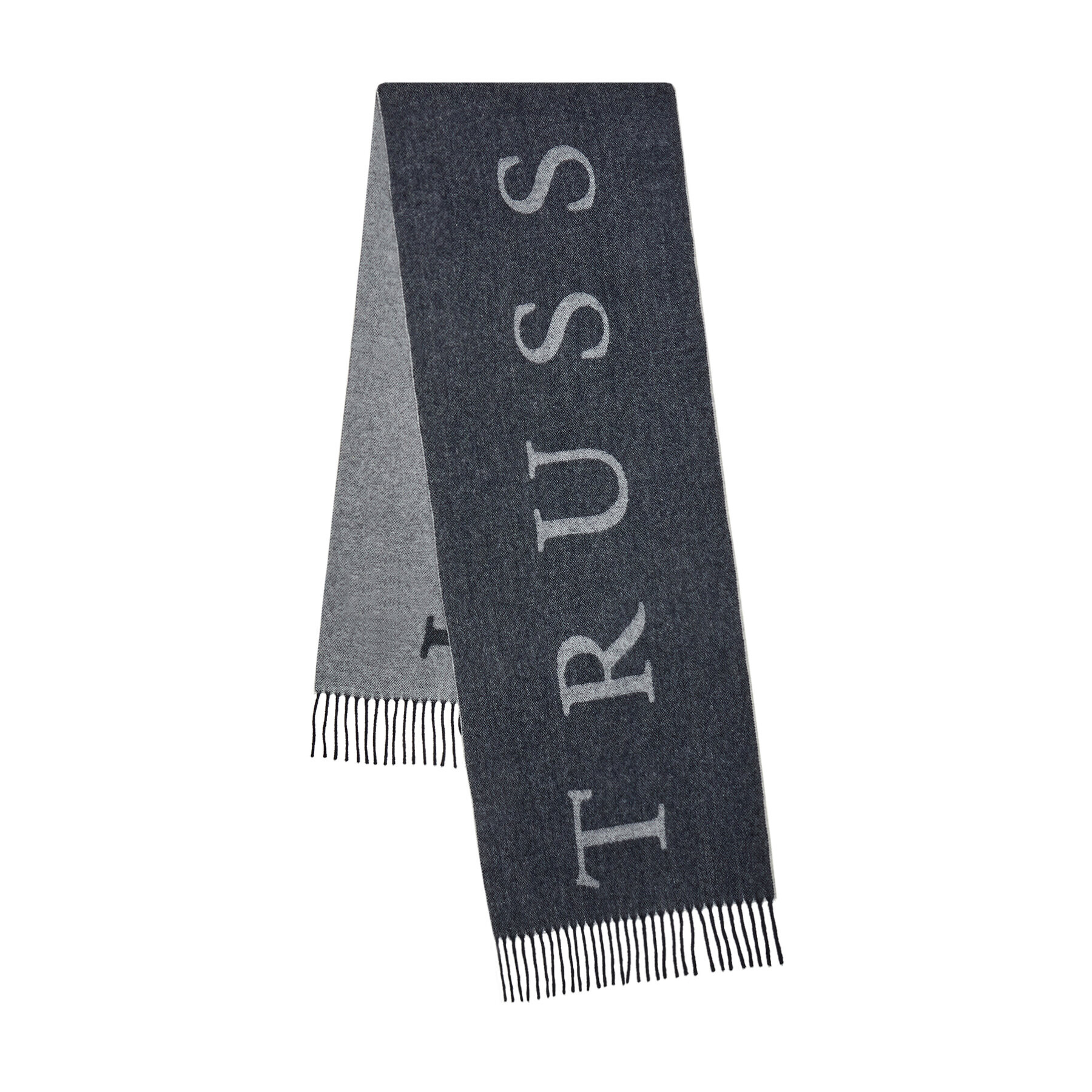 Trussardi Šál Lettering 57Z00274 Šedá - Pepit.cz