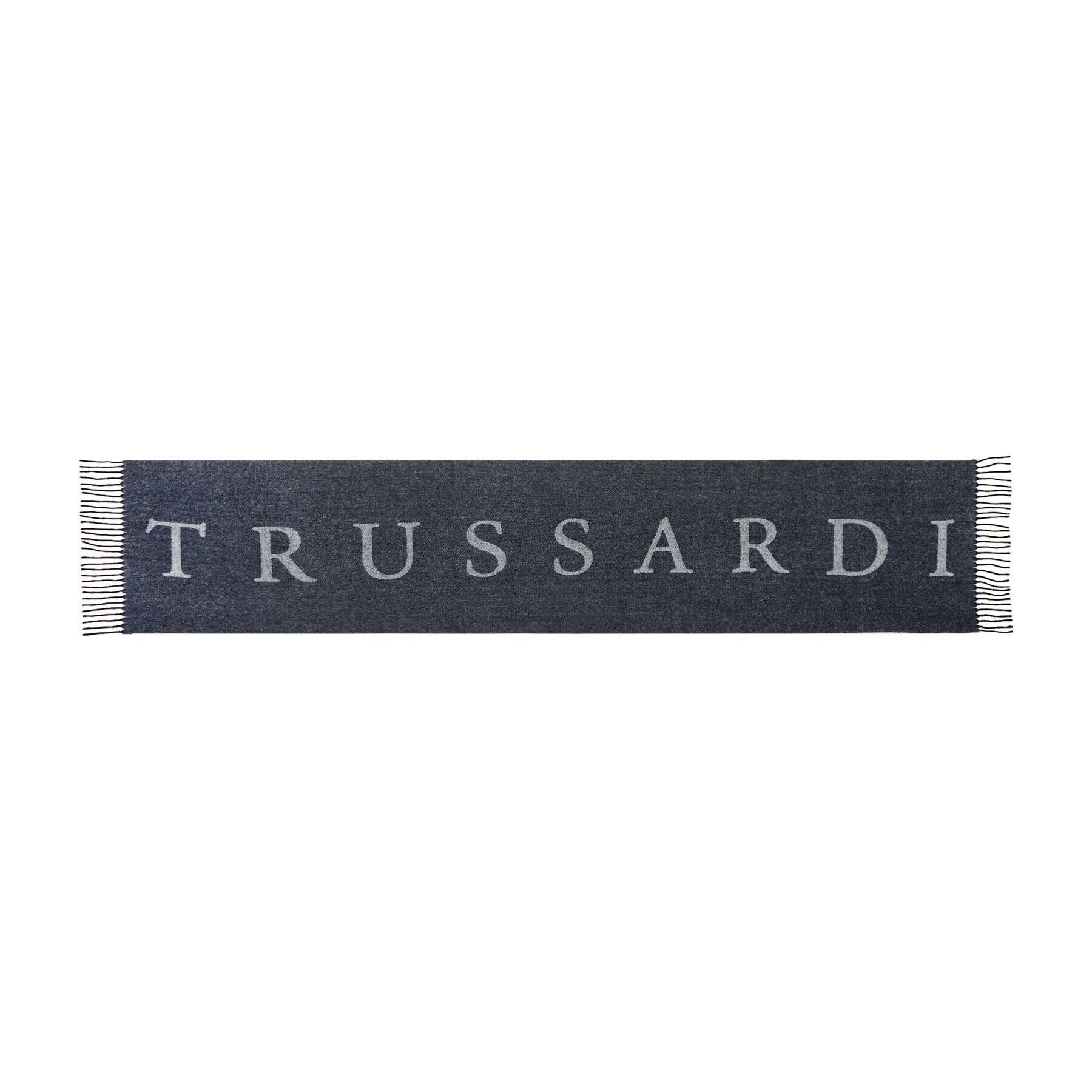 Trussardi Šál Lettering 57Z00274 Šedá - Pepit.cz