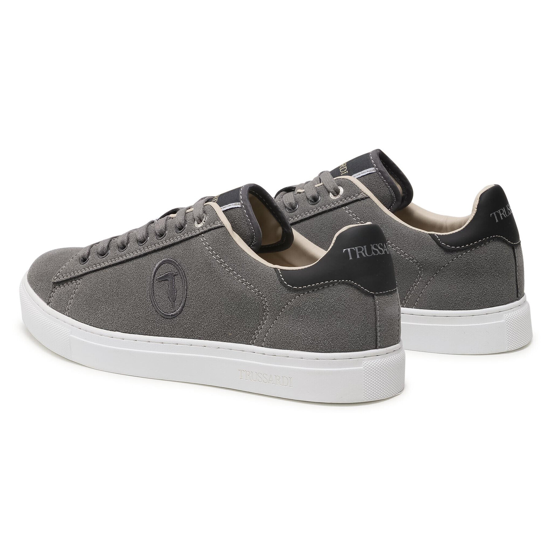 Trussardi Sneakersy 77A00336 Šedá - Pepit.cz