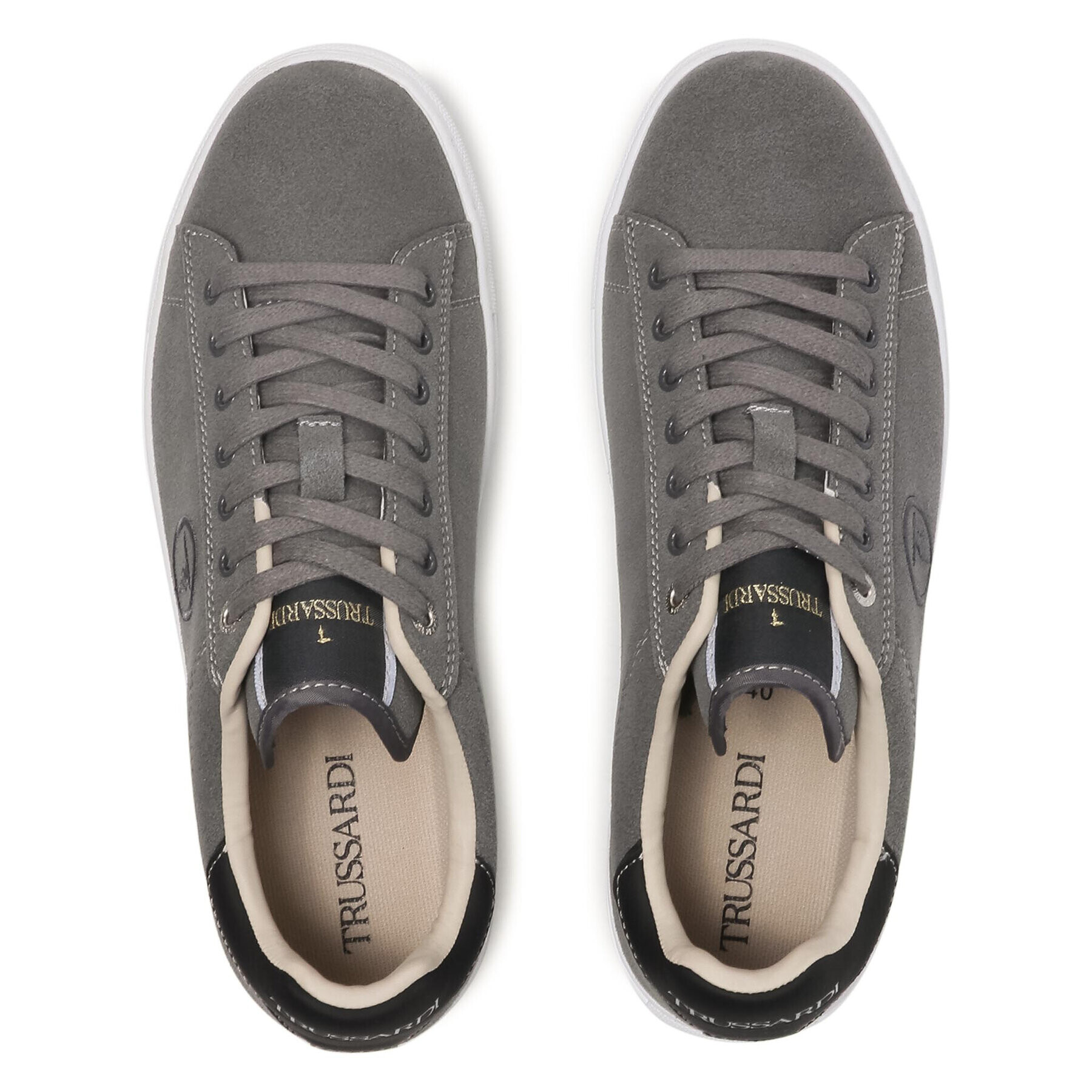 Trussardi Sneakersy 77A00336 Šedá - Pepit.cz