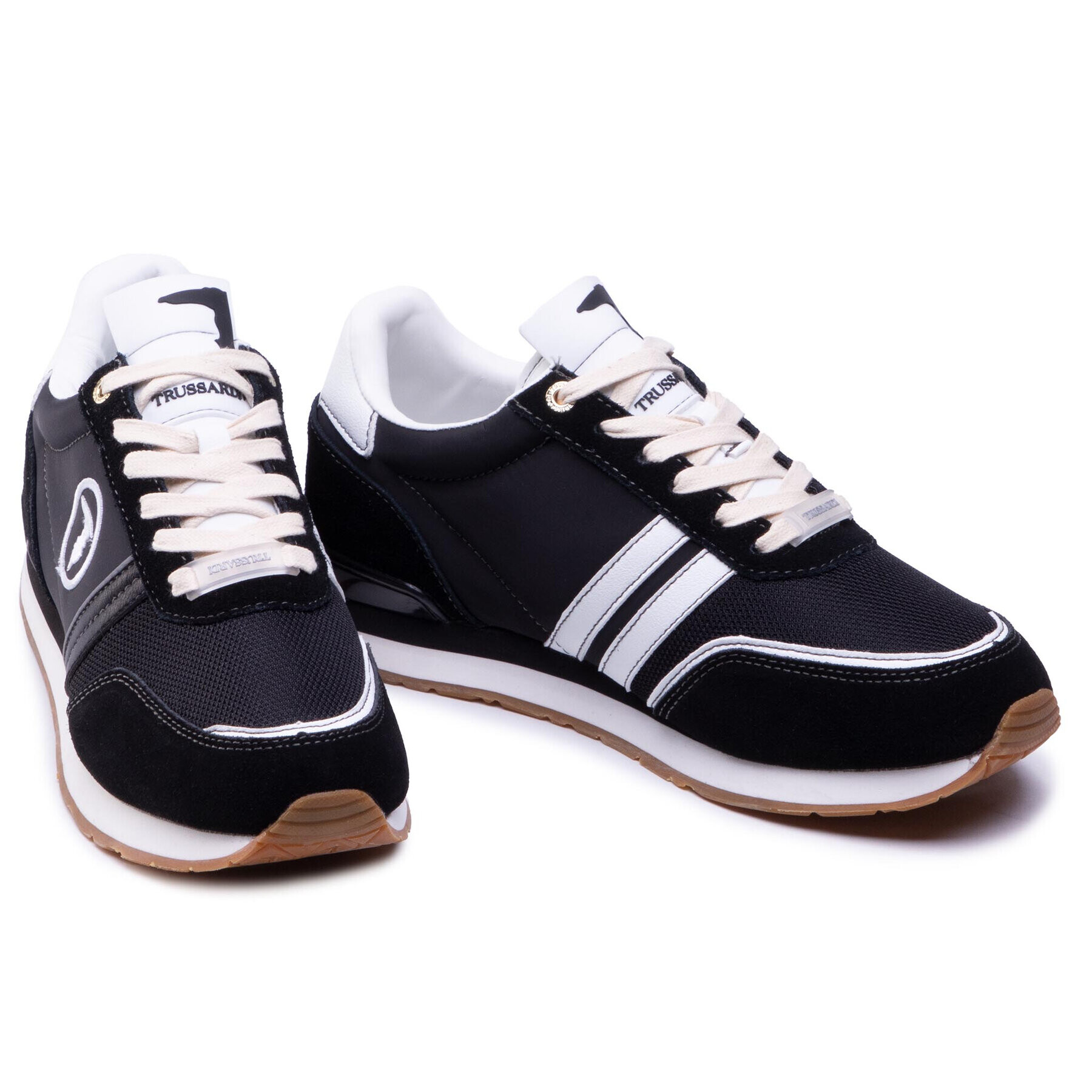 Trussardi Sneakersy 77A00342 Černá - Pepit.cz