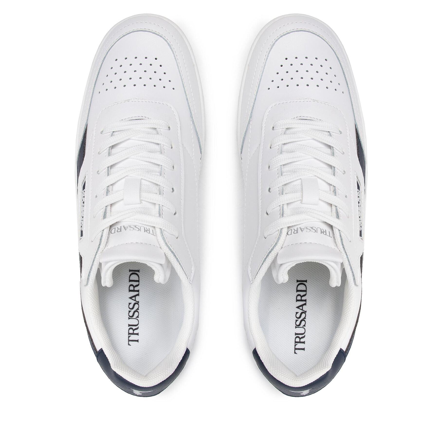 Trussardi Sneakersy 77A00417 Bílá - Pepit.cz