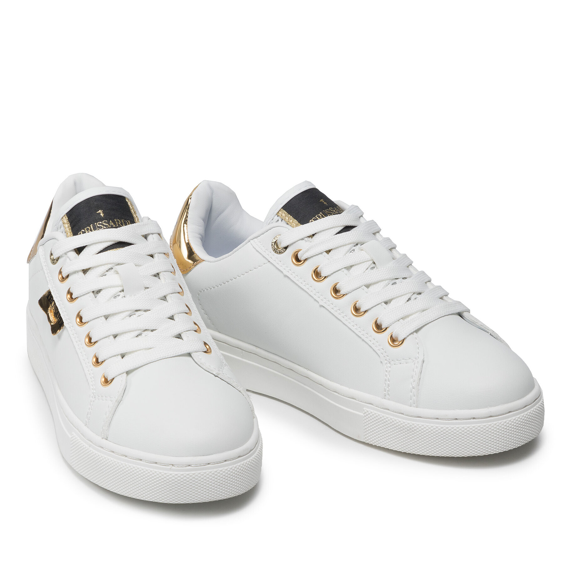 Trussardi Sneakersy 79A00640 Bílá - Pepit.cz