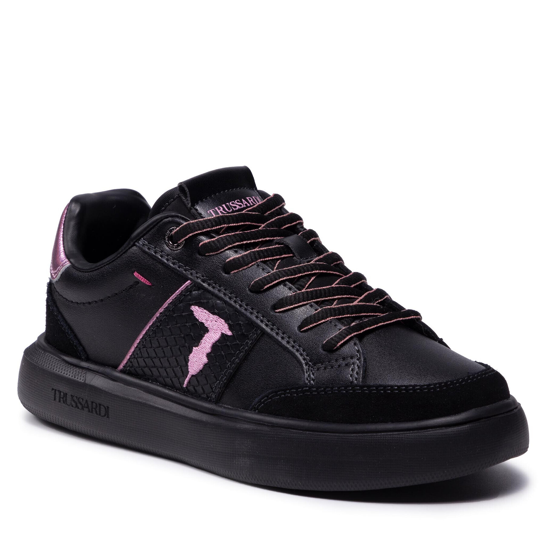 Trussardi Sneakersy 79A00702 Černá - Pepit.cz