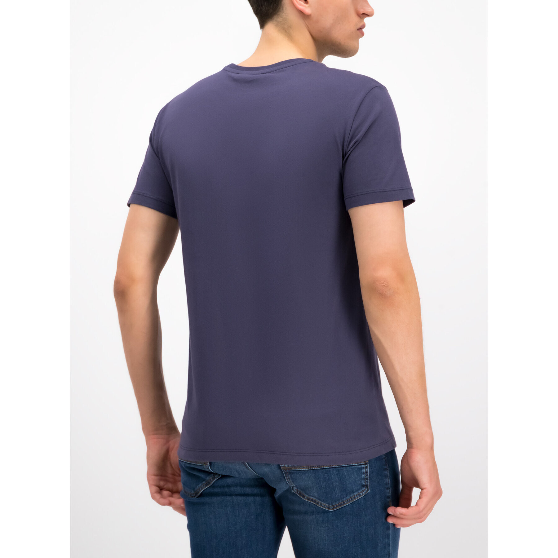 Trussardi T-Shirt 52T00253 Fialová Regular Fit - Pepit.cz