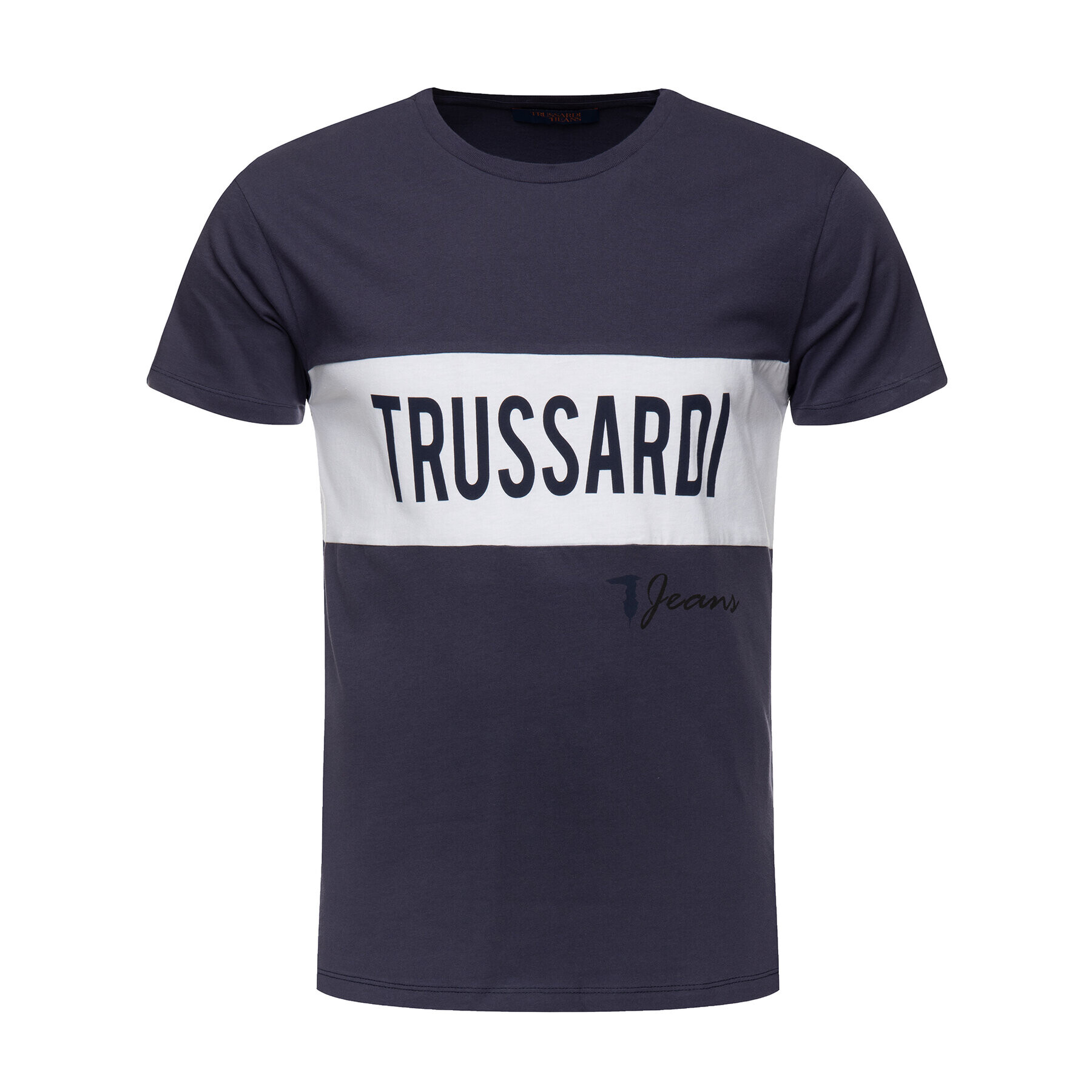 Trussardi T-Shirt 52T00253 Fialová Regular Fit - Pepit.cz