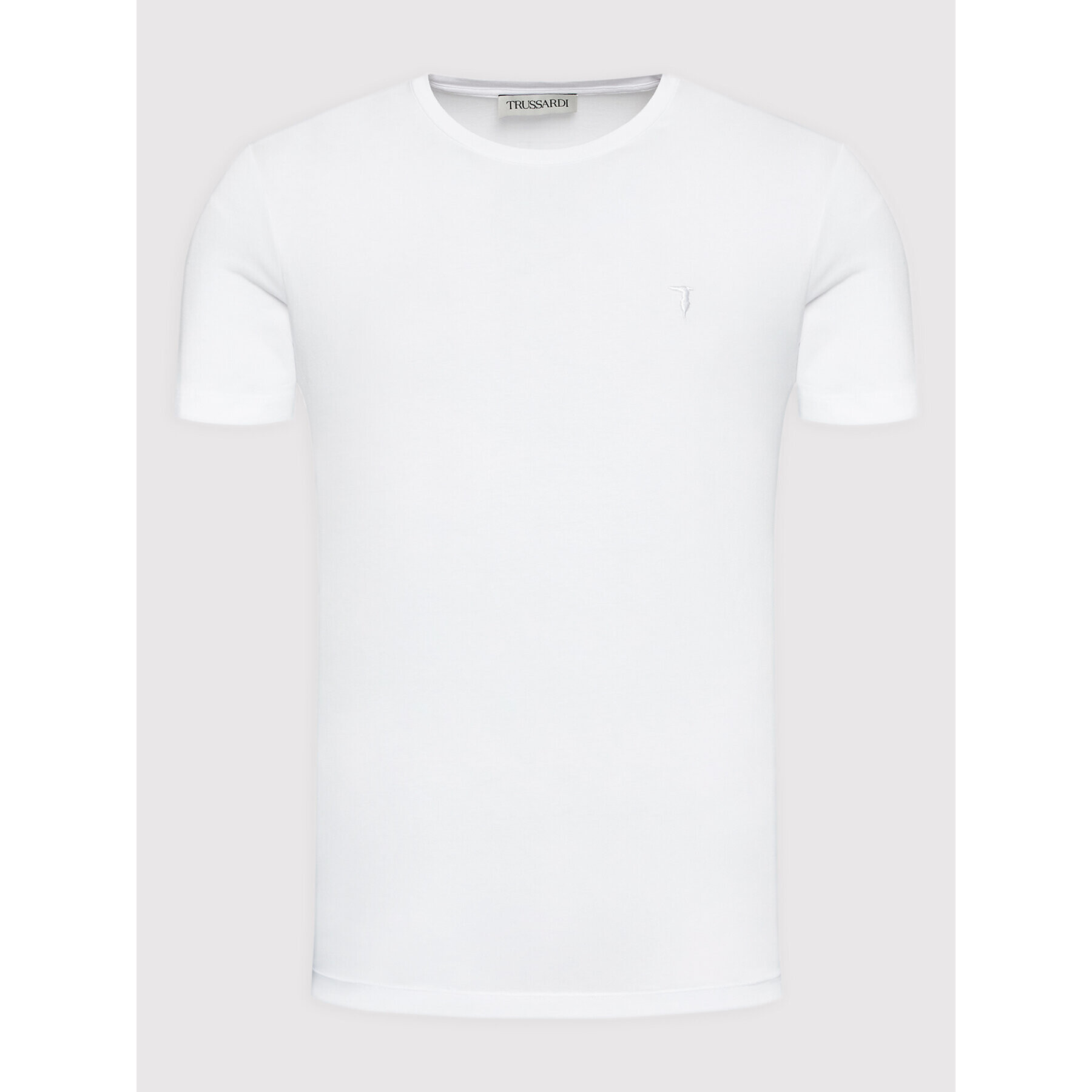 Trussardi T-Shirt 52T00652 Bílá Slim Fit - Pepit.cz