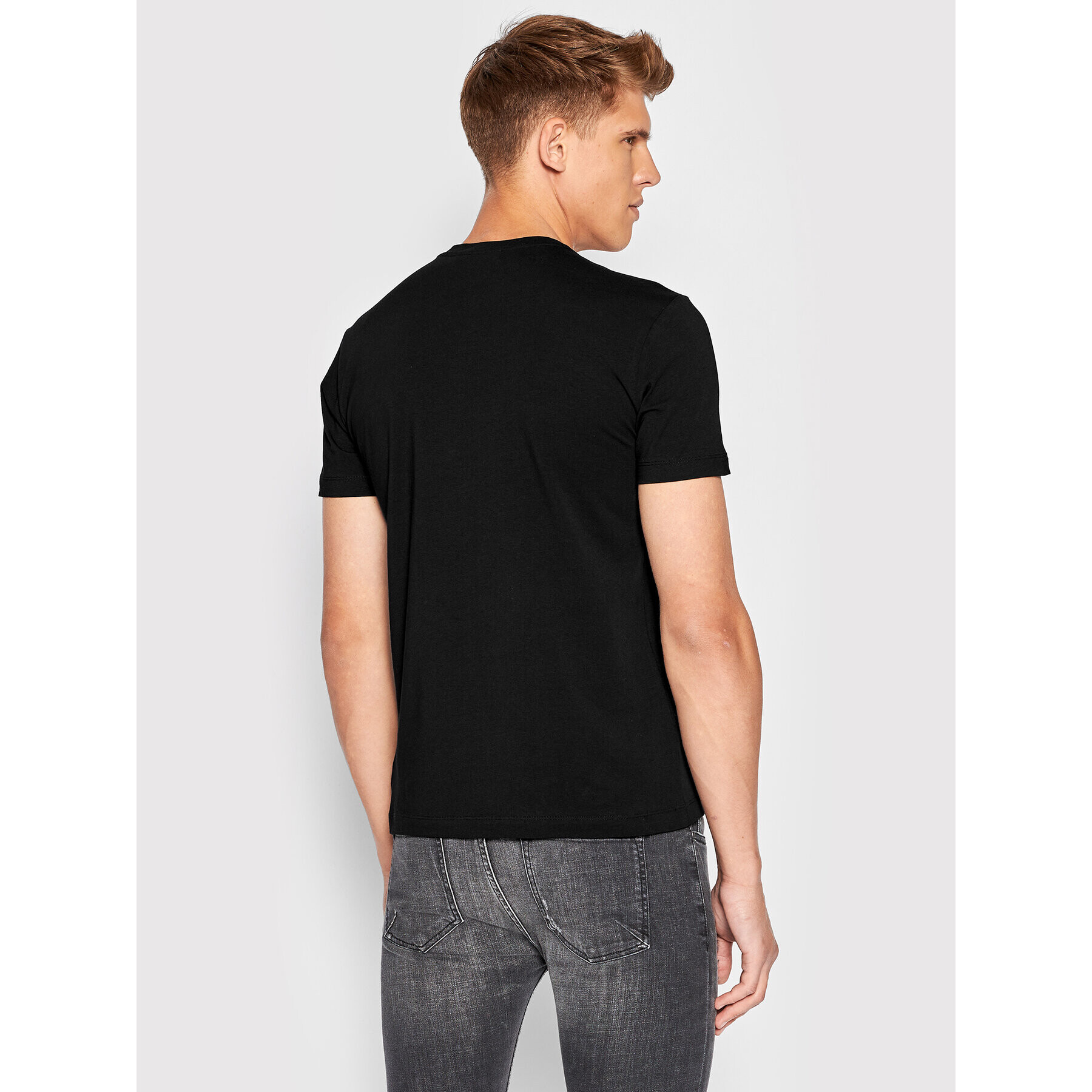 Trussardi T-Shirt 52T00652 Černá Slim Fit - Pepit.cz