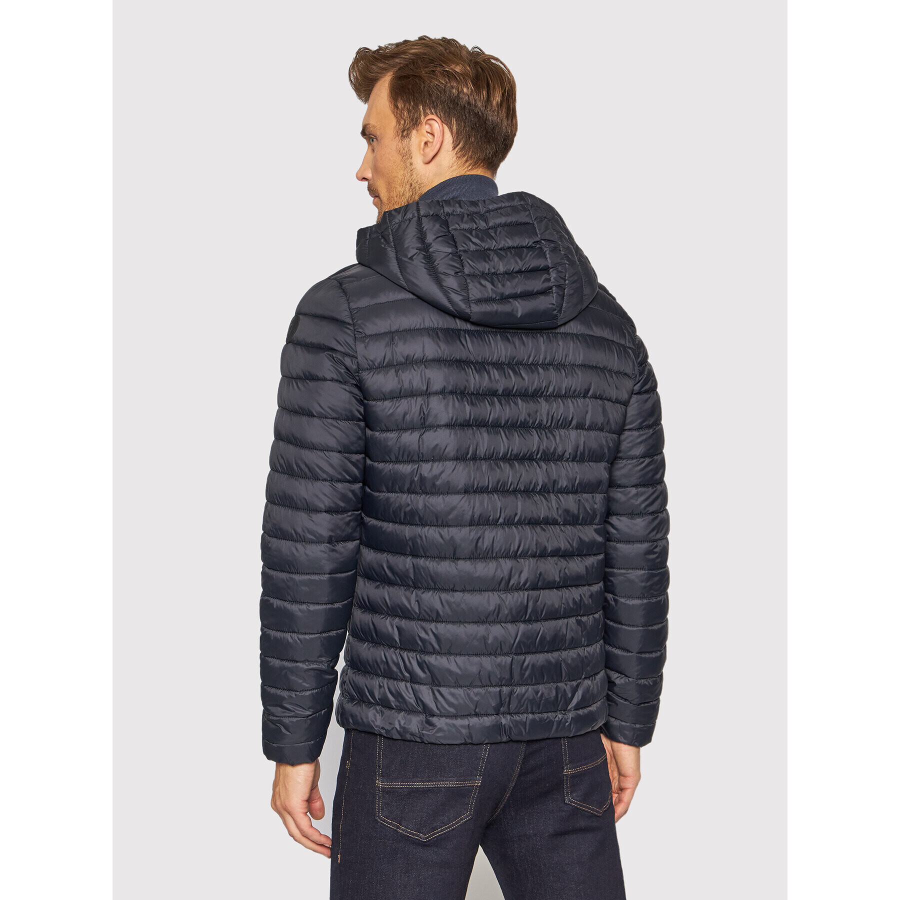 Trussardi Vatovaná bunda 1T001596 Černá Regular Fit - Pepit.cz