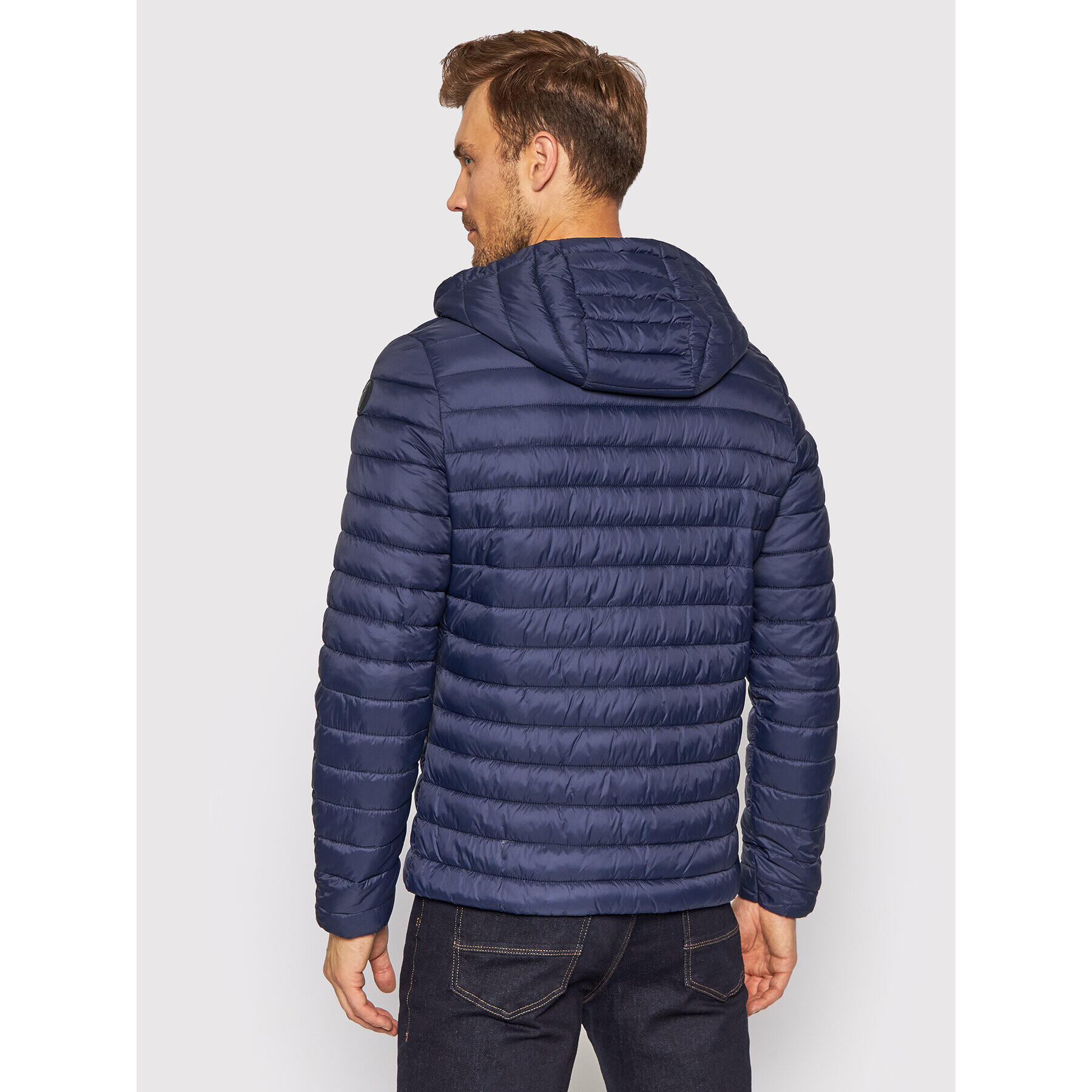 Trussardi Vatovaná bunda 1T001596 Tmavomodrá Regular Fit - Pepit.cz