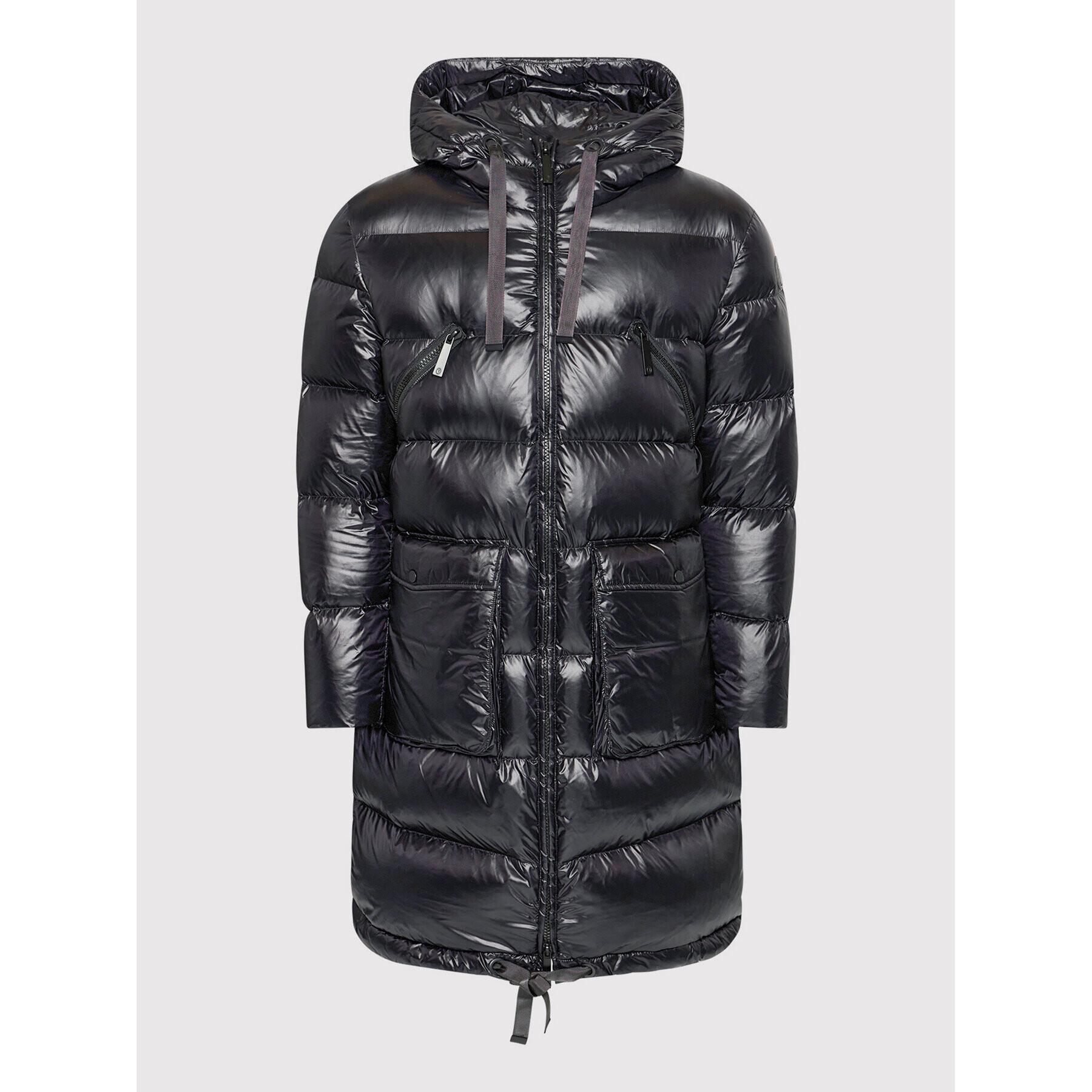 Trussardi Vatovaná bunda 52S00628 Černá Regular Fit - Pepit.cz