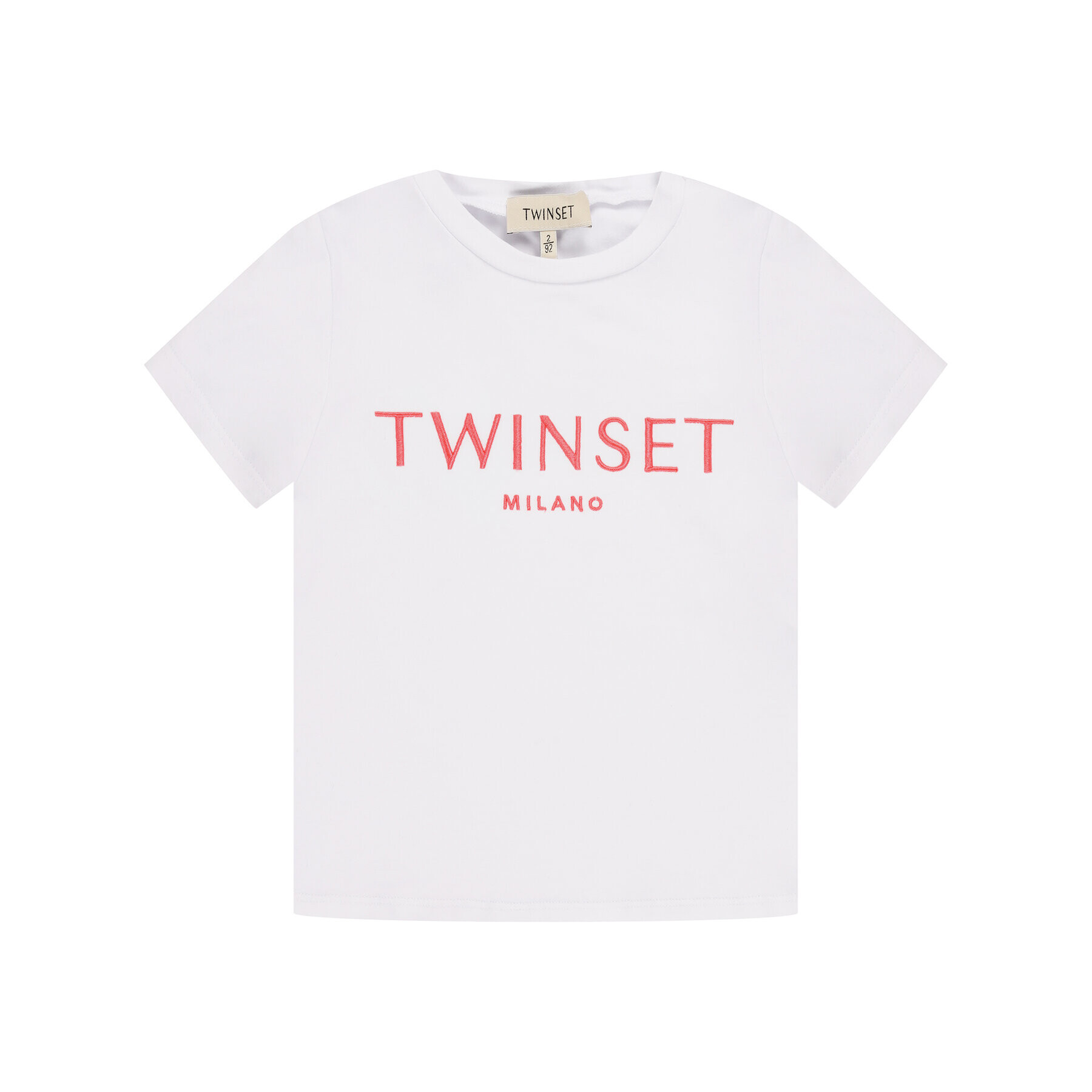 TWINSET T-Shirt 201GJ2370 M Bílá Regular Fit - Pepit.cz