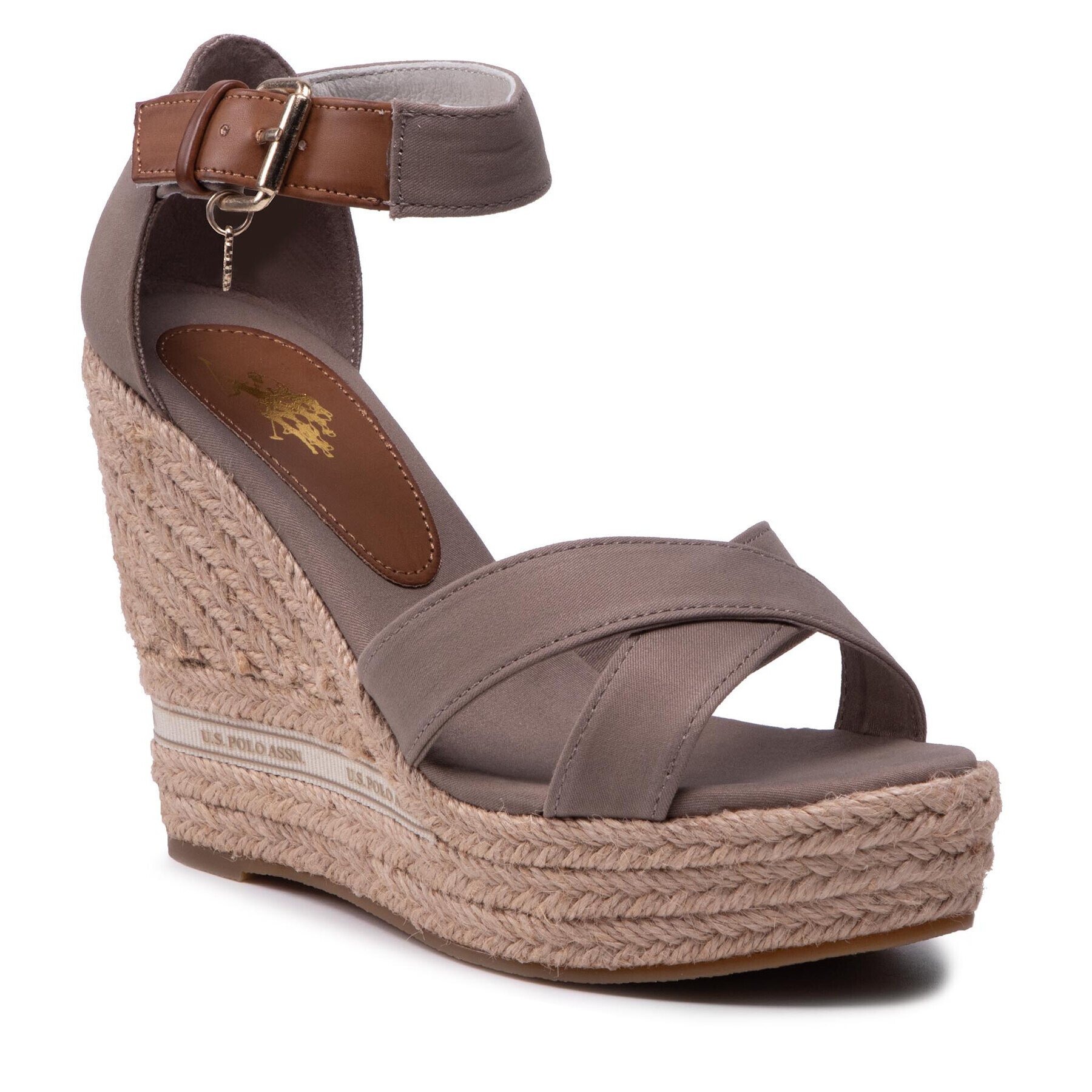 U.S. Polo Assn. Espadrilky Aylin001 AYLIN001W/2C1 Hnědá - Pepit.cz