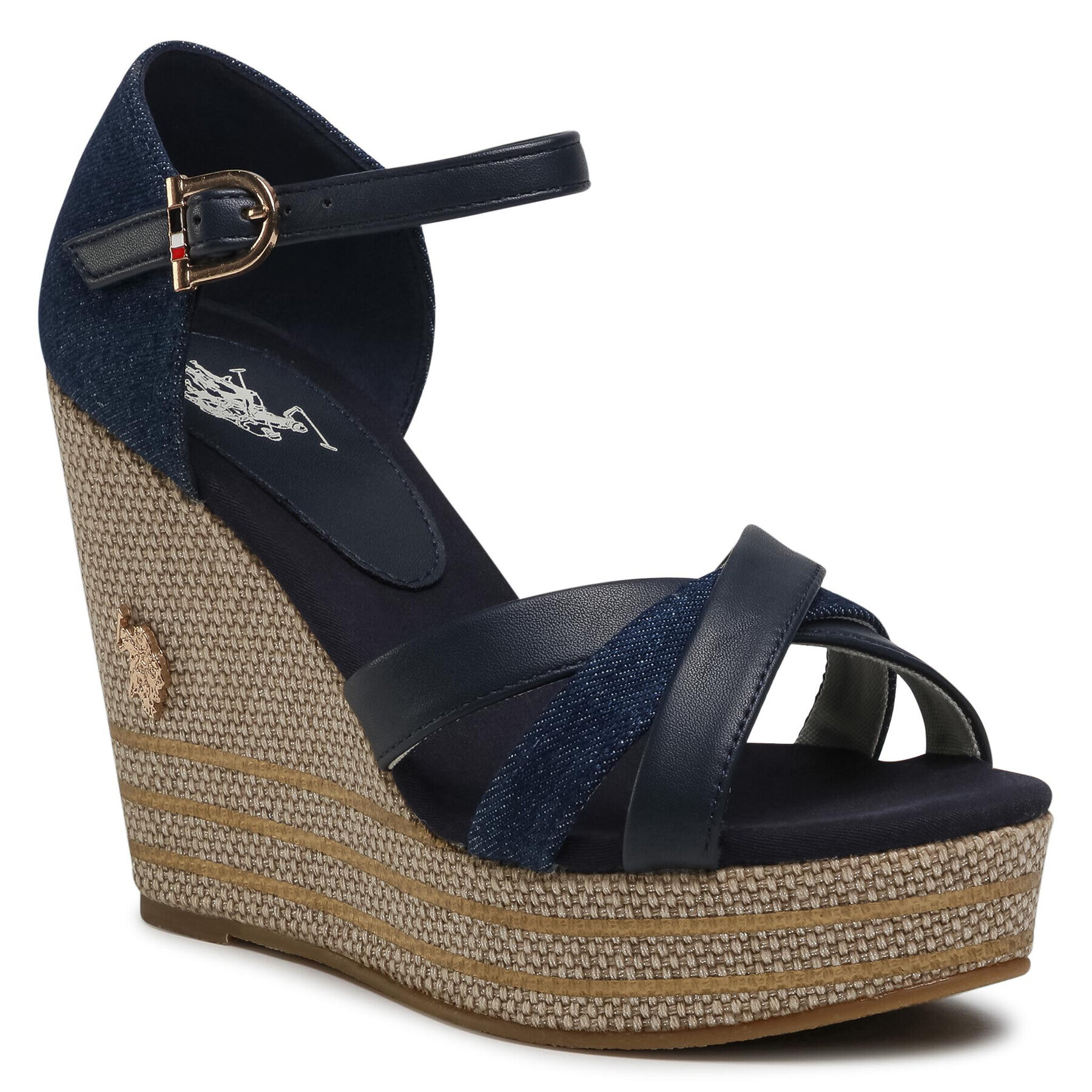 U.S. Polo Assn. Espadrilky Aylin054 AYLIN4054S1/CY1 Tmavomodrá - Pepit.cz