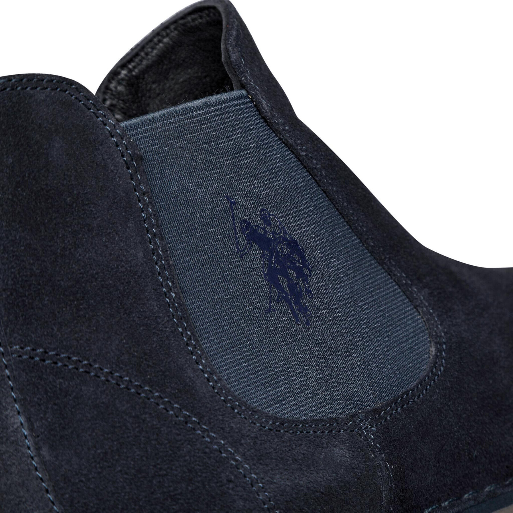 U.S. Polo Assn. Kotníková obuv s elastickým prvkem Must001 MUST001M/AS1 Tmavomodrá - Pepit.cz