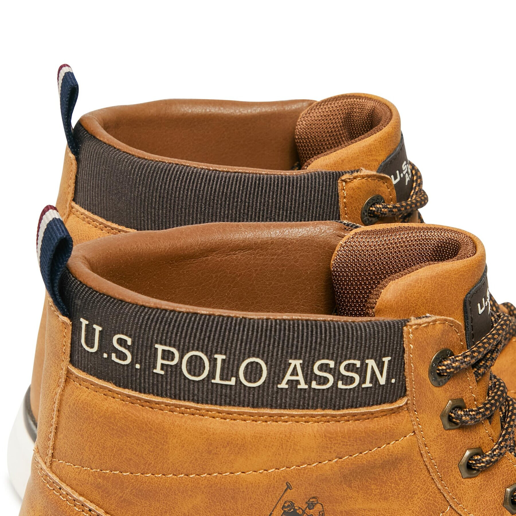 U.S. Polo Assn. Kotníková obuv YGOR007 Hnědá - Pepit.cz