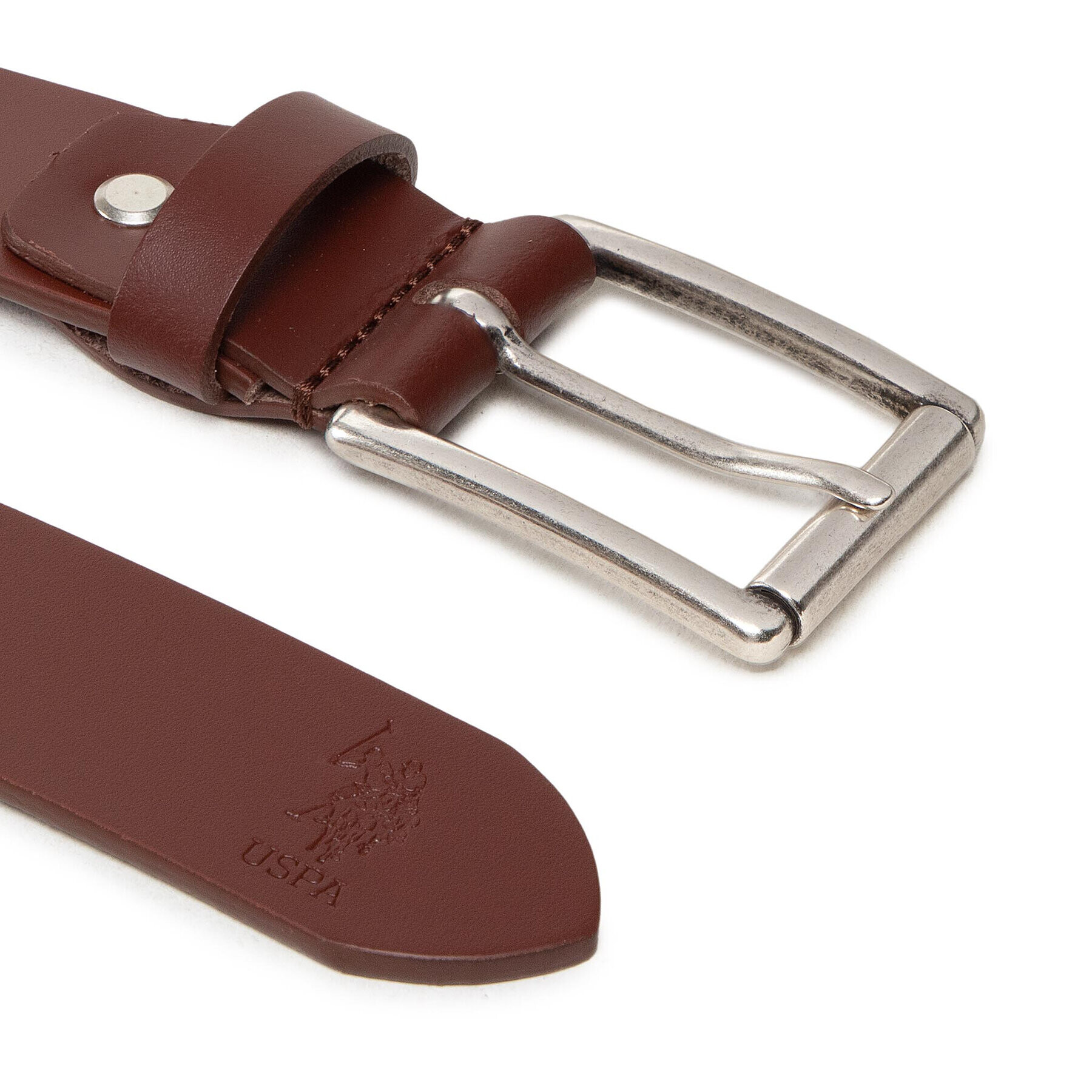 U.S. Polo Assn. Pánský pásek Hitchcock Belt Man H35 AIUH32315MHA504 Hnědá - Pepit.cz