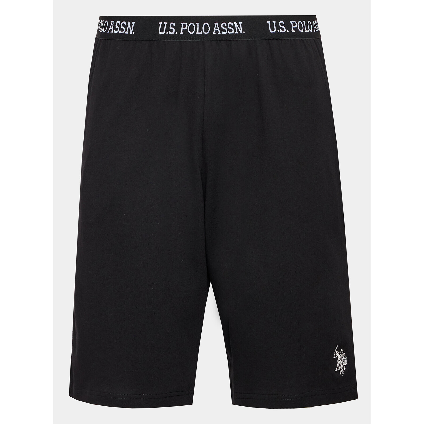 U.S. Polo Assn. Pyžamové šortky 18473 Černá Regular Fit - Pepit.cz