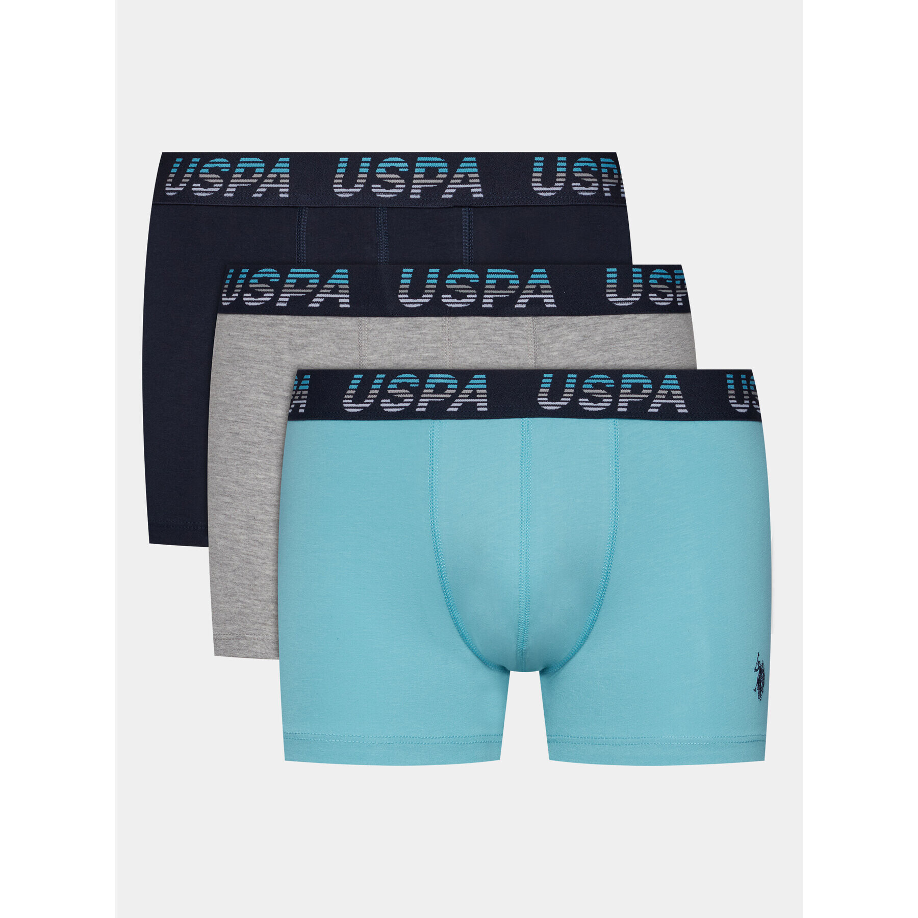 U.S. Polo Assn. Sada 3 kusů boxerek 80432 Barevná - Pepit.cz