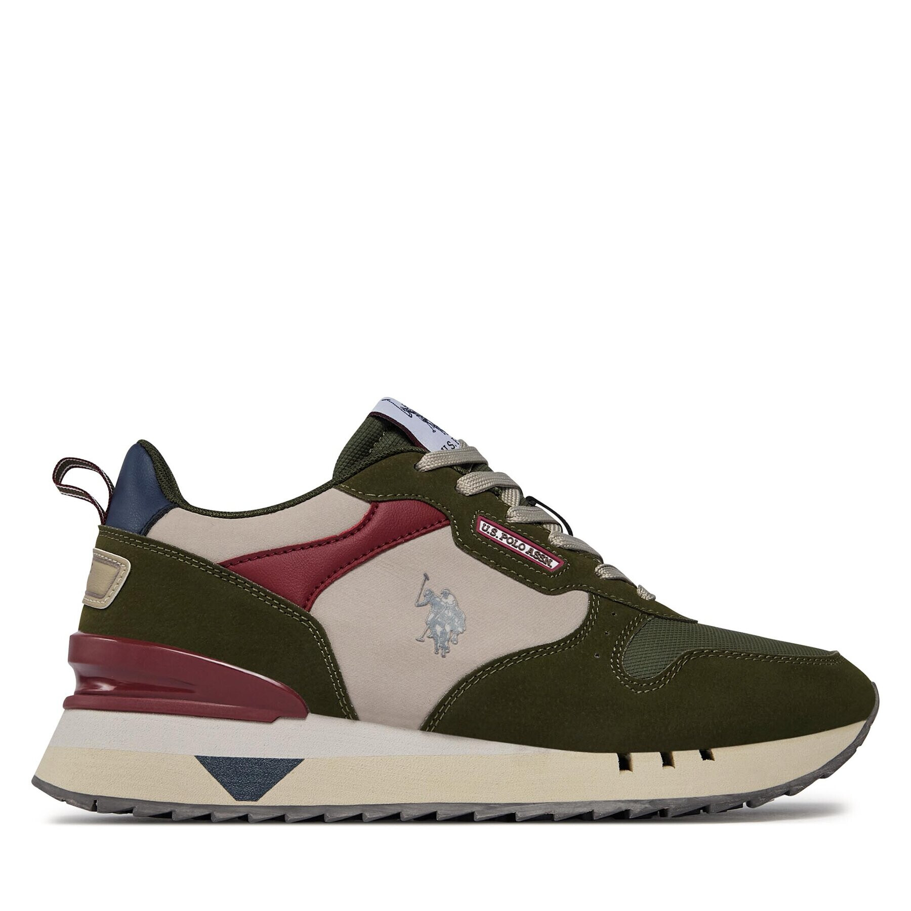 U.S. Polo Assn. Sneakersy BUZZY001A Zelená - Pepit.cz