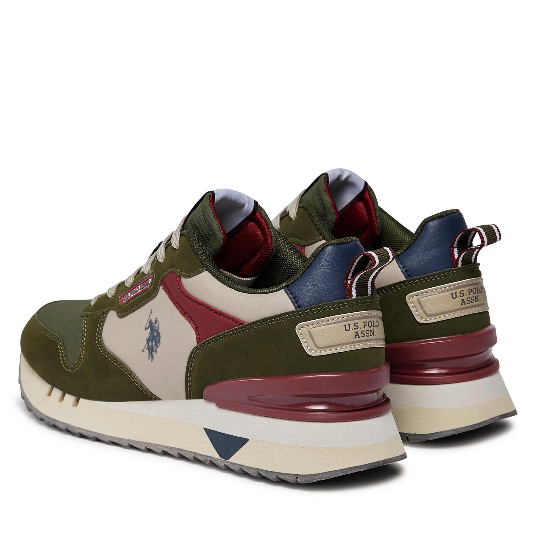 U.S. Polo Assn. Sneakersy BUZZY001A Zelená - Pepit.cz