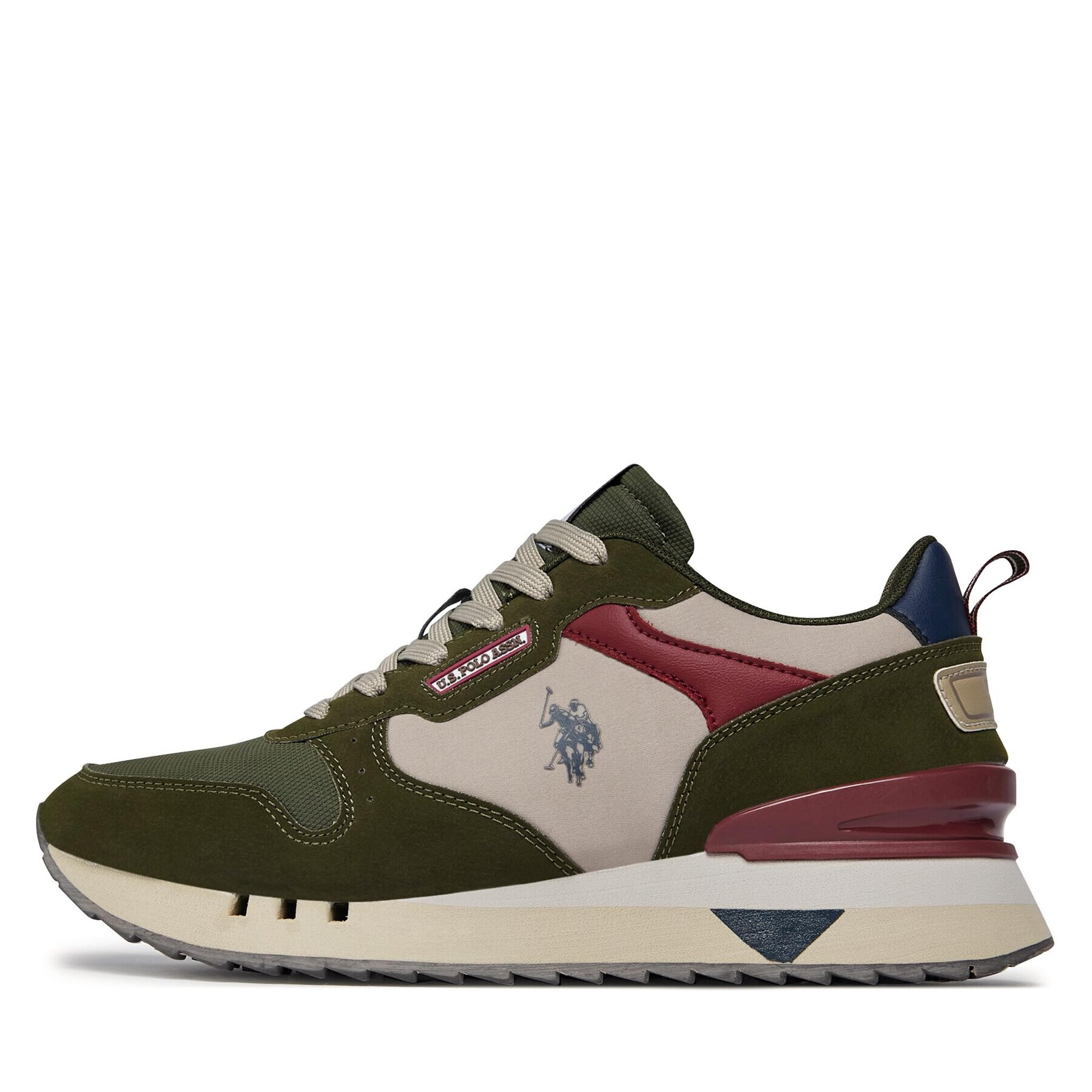 U.S. Polo Assn. Sneakersy BUZZY001A Zelená - Pepit.cz