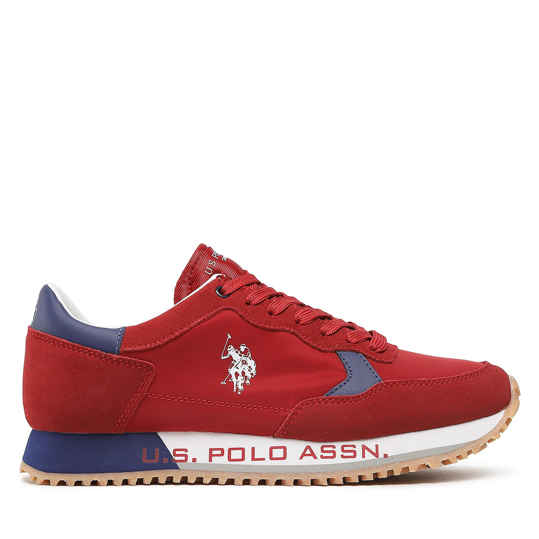 U.S. Polo Assn. Sneakersy Cleef CLEEF001A Červená - Pepit.cz