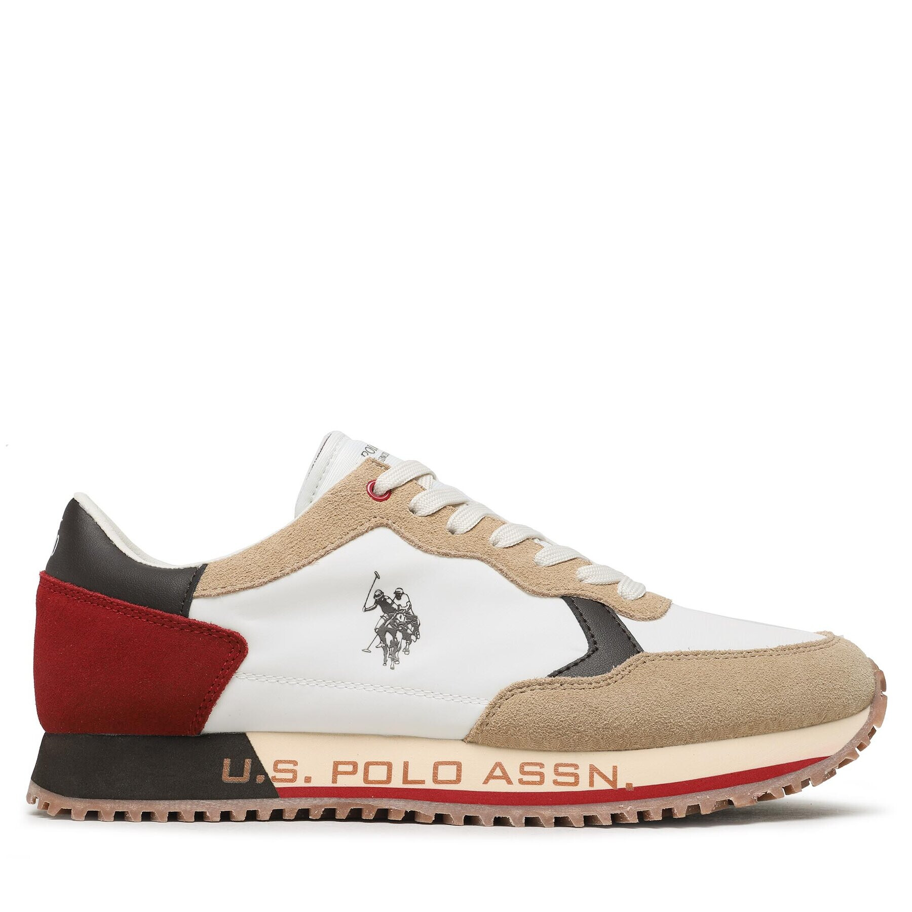 U.S. Polo Assn. Sneakersy Cleef CLEEF001A Hnědá - Pepit.cz