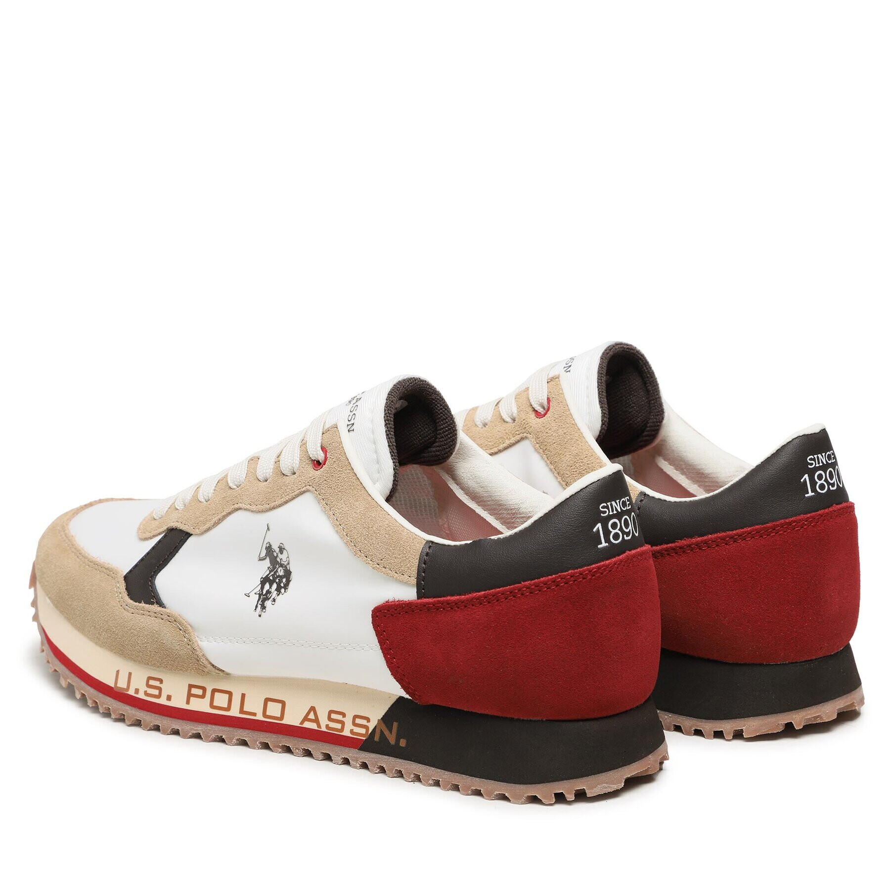 U.S. Polo Assn. Sneakersy Cleef CLEEF001A Hnědá - Pepit.cz