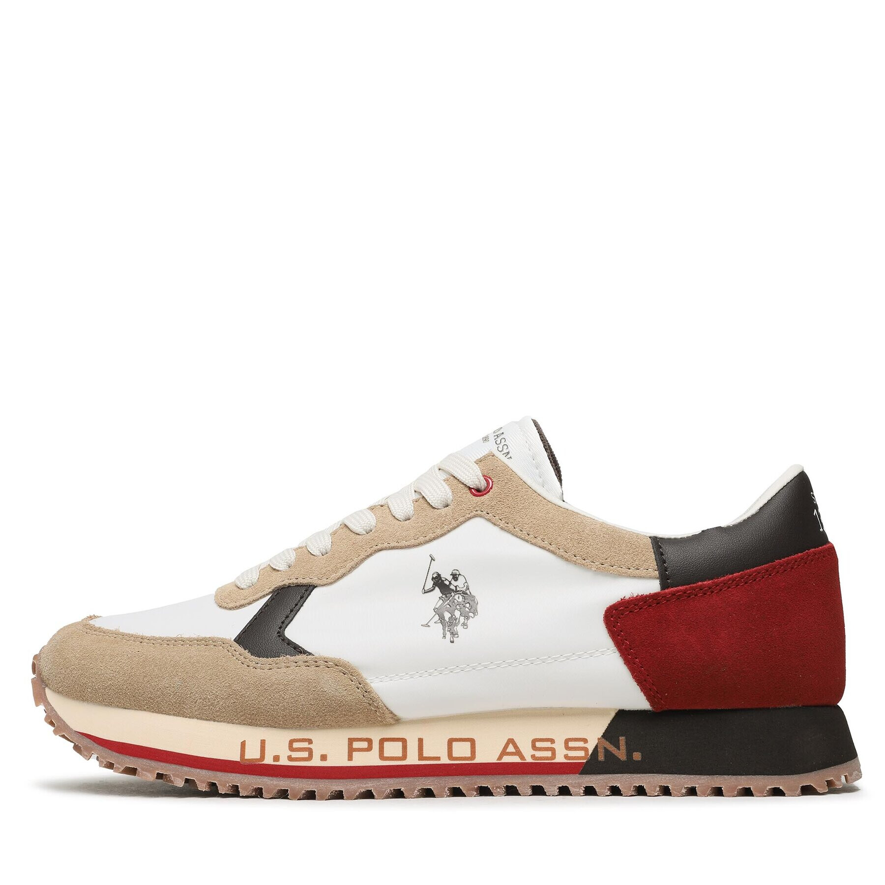 U.S. Polo Assn. Sneakersy Cleef CLEEF001A Hnědá - Pepit.cz