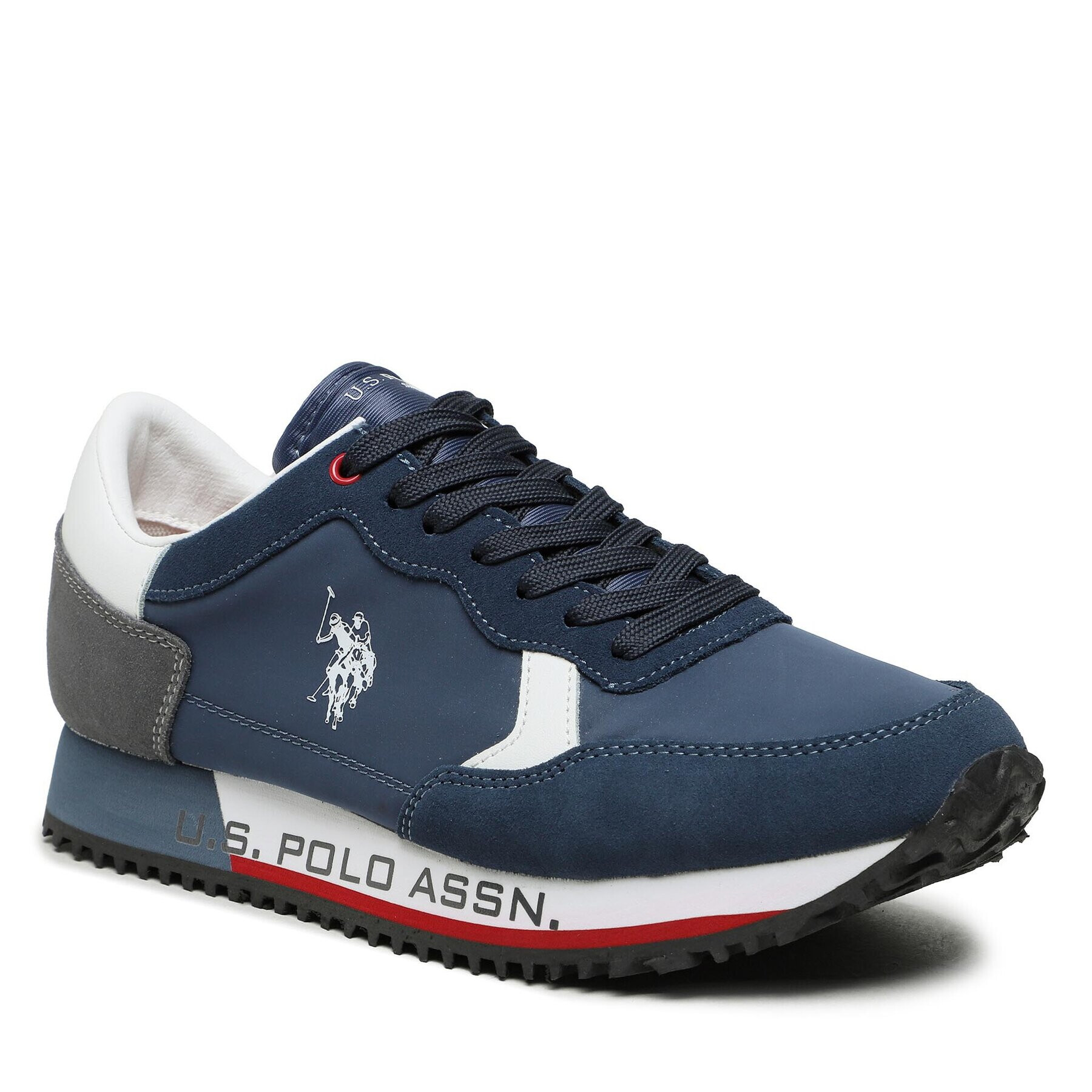 U.S. Polo Assn. Sneakersy Cleef CLEEF001A Modrá - Pepit.cz