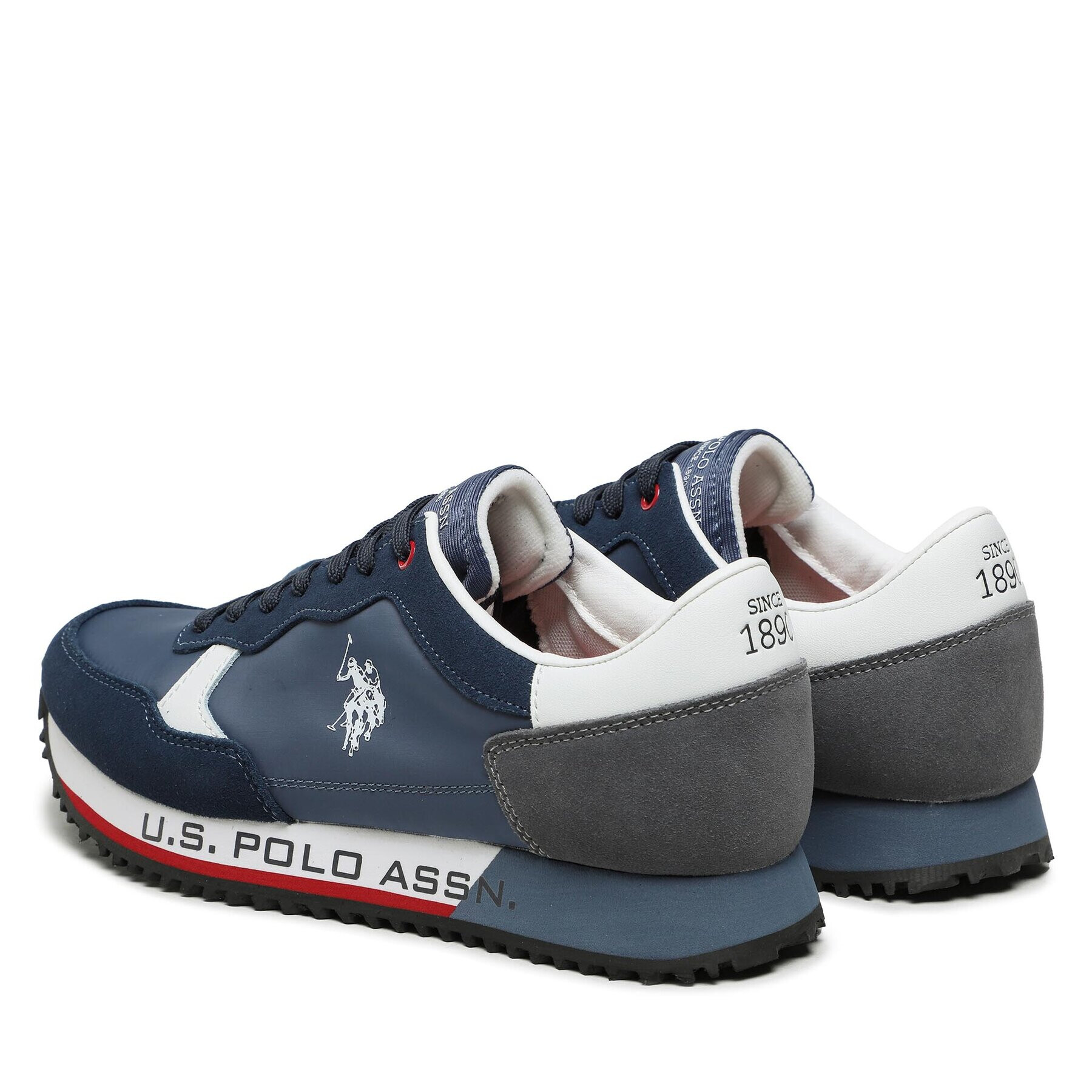 U.S. Polo Assn. Sneakersy Cleef CLEEF001A Modrá - Pepit.cz